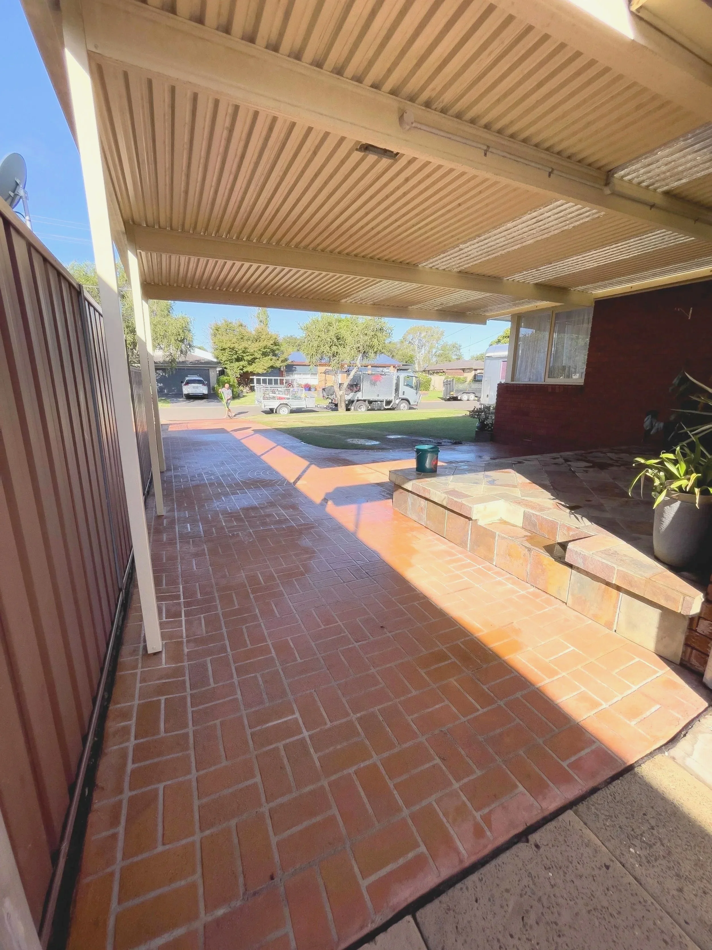 After Jakyl Services Driveway Clean