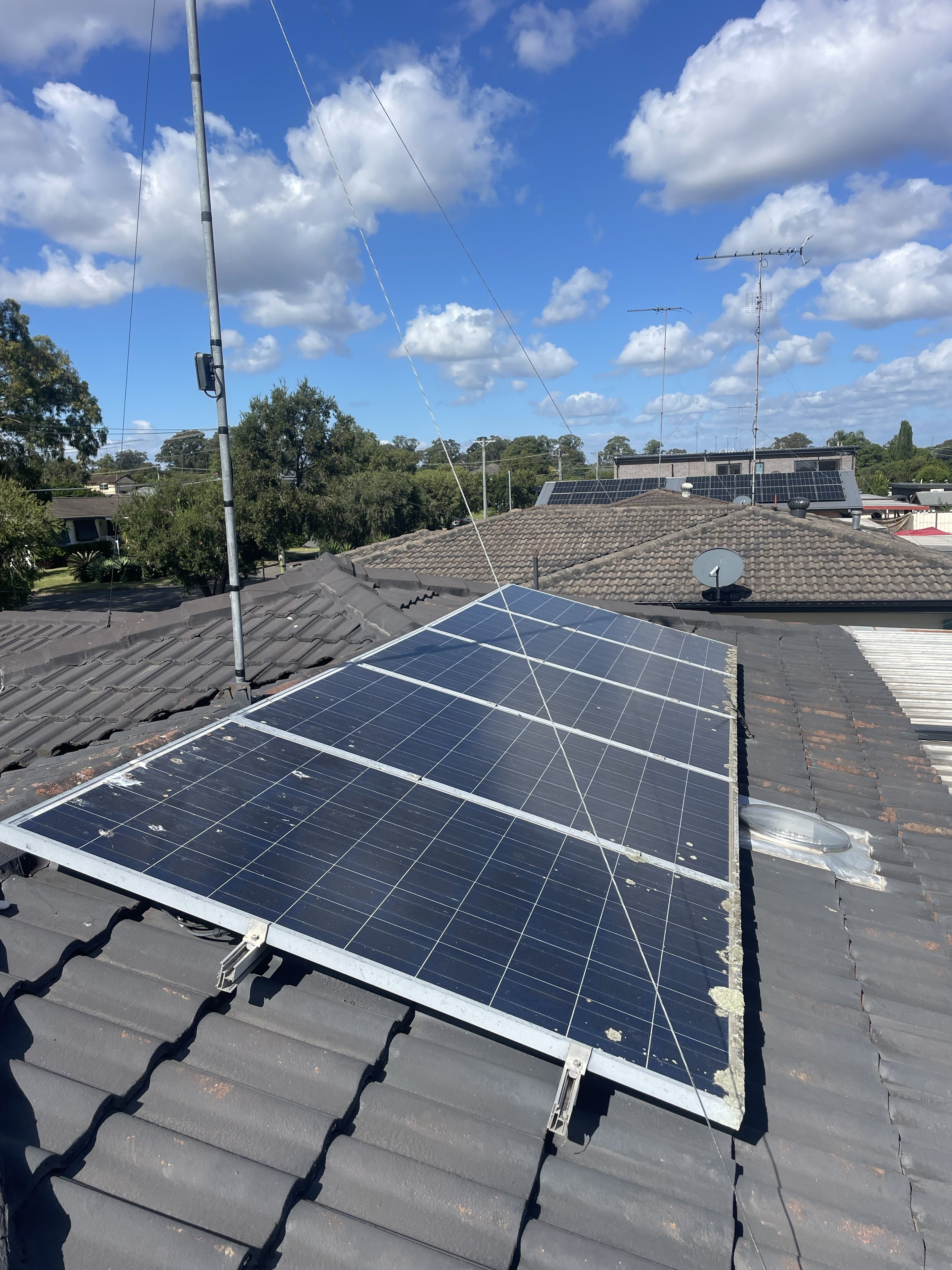 Dirty Solar Panels 
