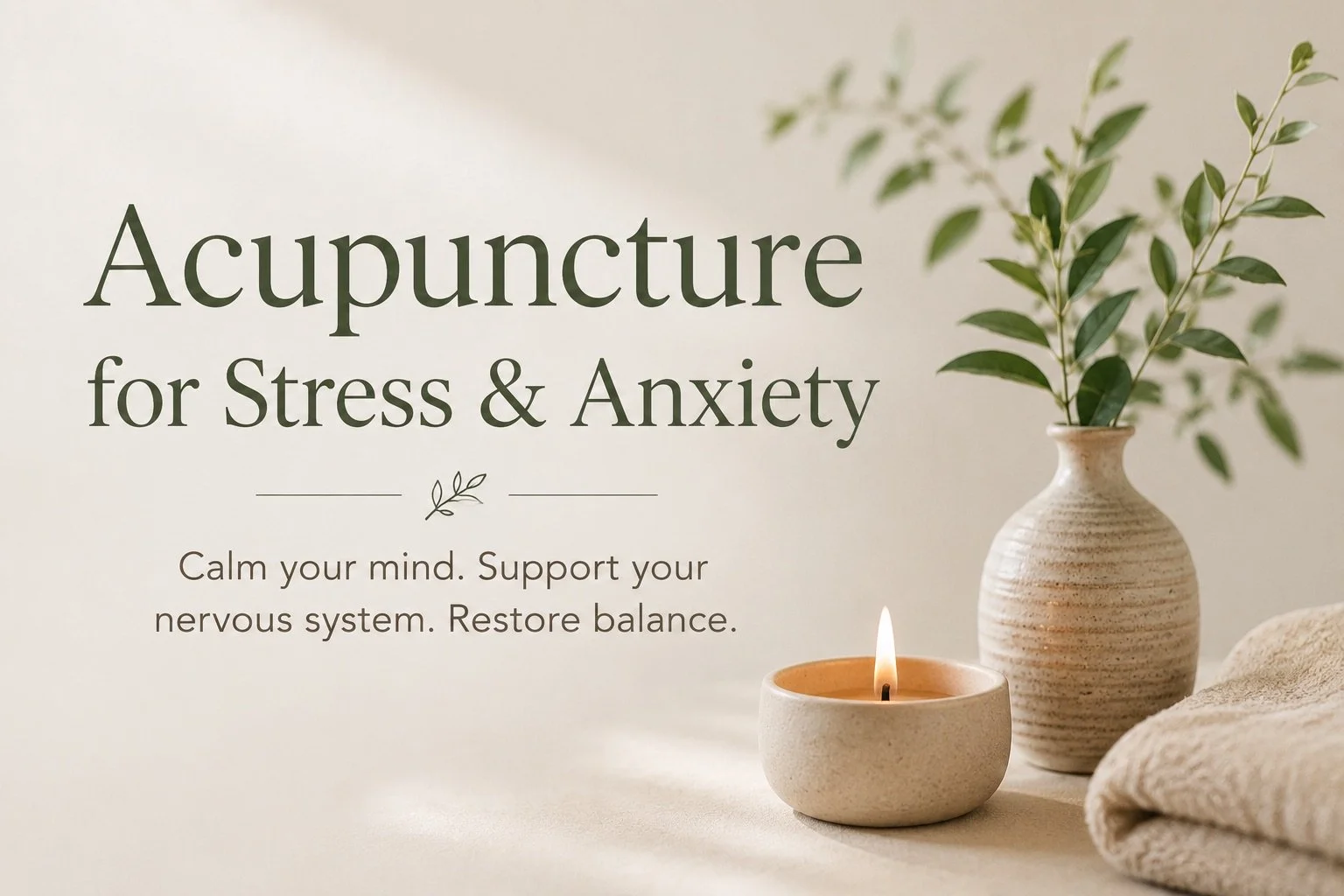 acupuncture for stress and anxiety treatment in adelaide