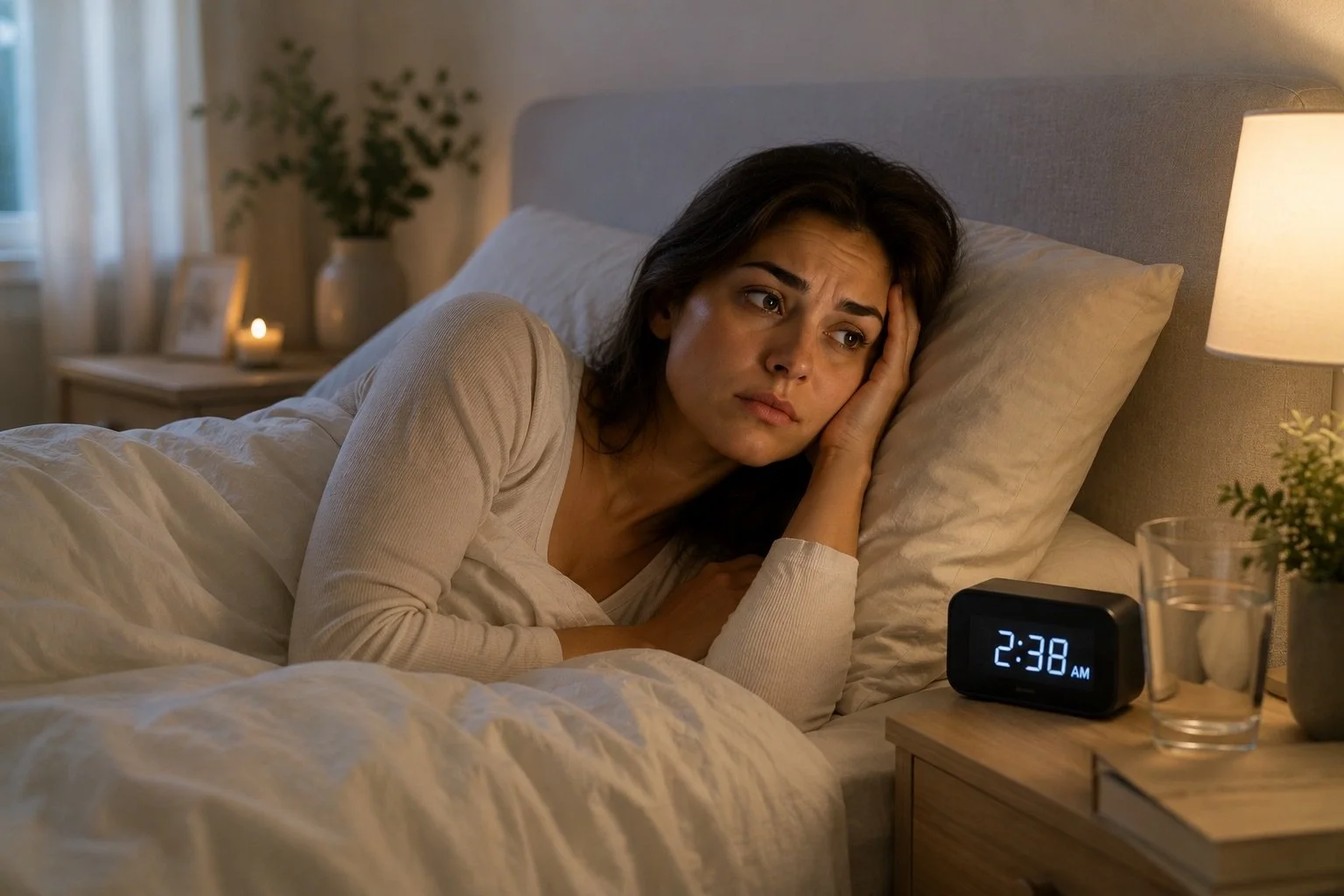 woman cannot sleep in Adelaide