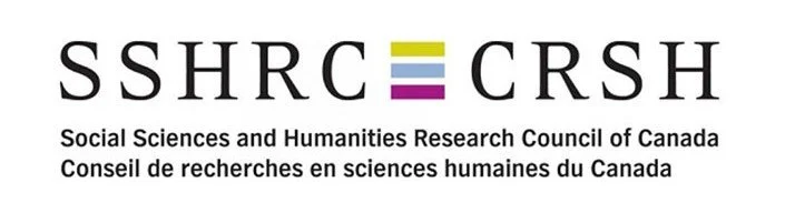 Logo of SSHRC, the Social Sciences and Humanities Research Council of Canada, with colorful bars between the words.
