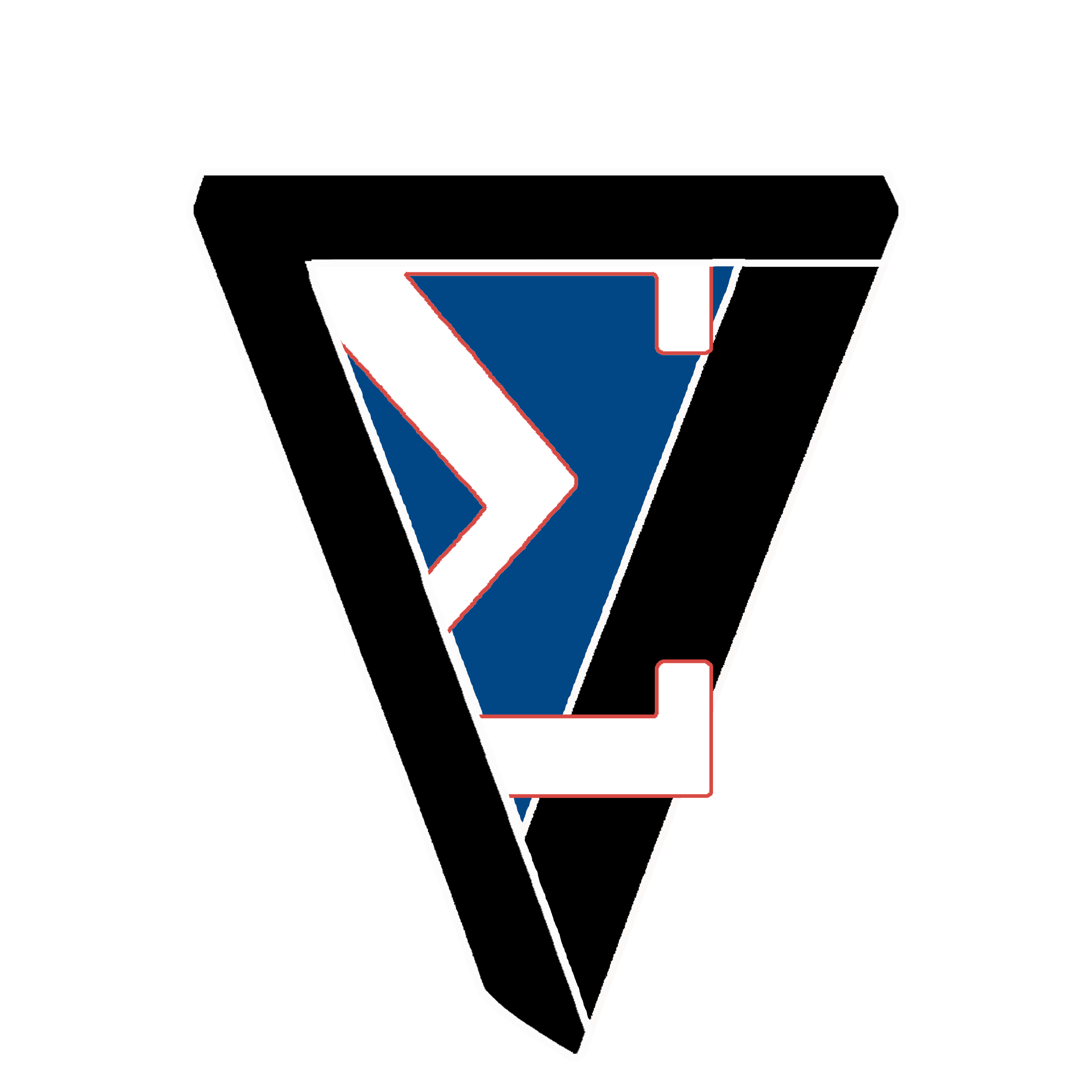 Sigma Duocast podcast logo featuring stylized Sigma and Delta symbols in blue, white, and red on a dark background.