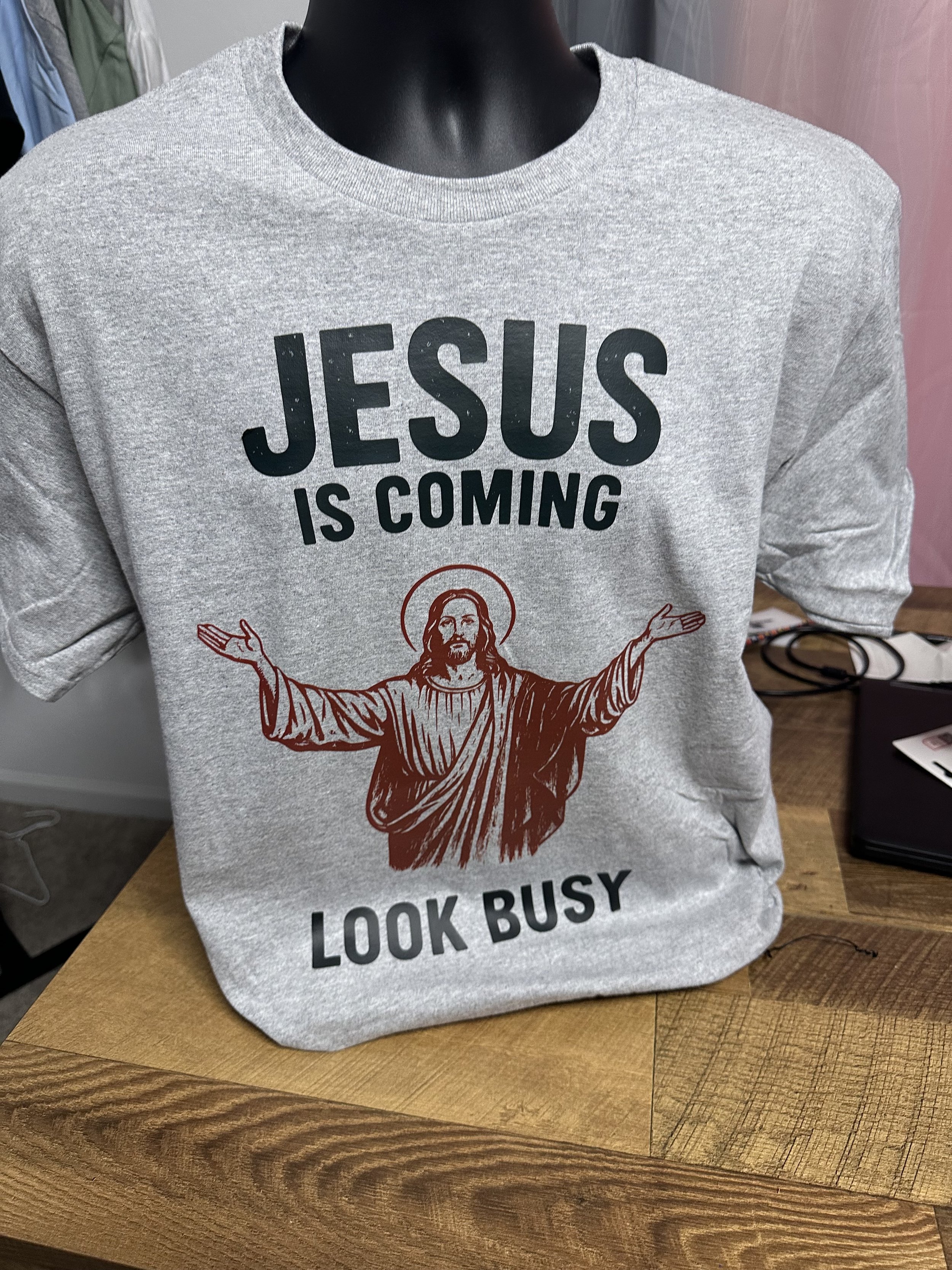 'Jesus is Coming' Graphic T-Shirt