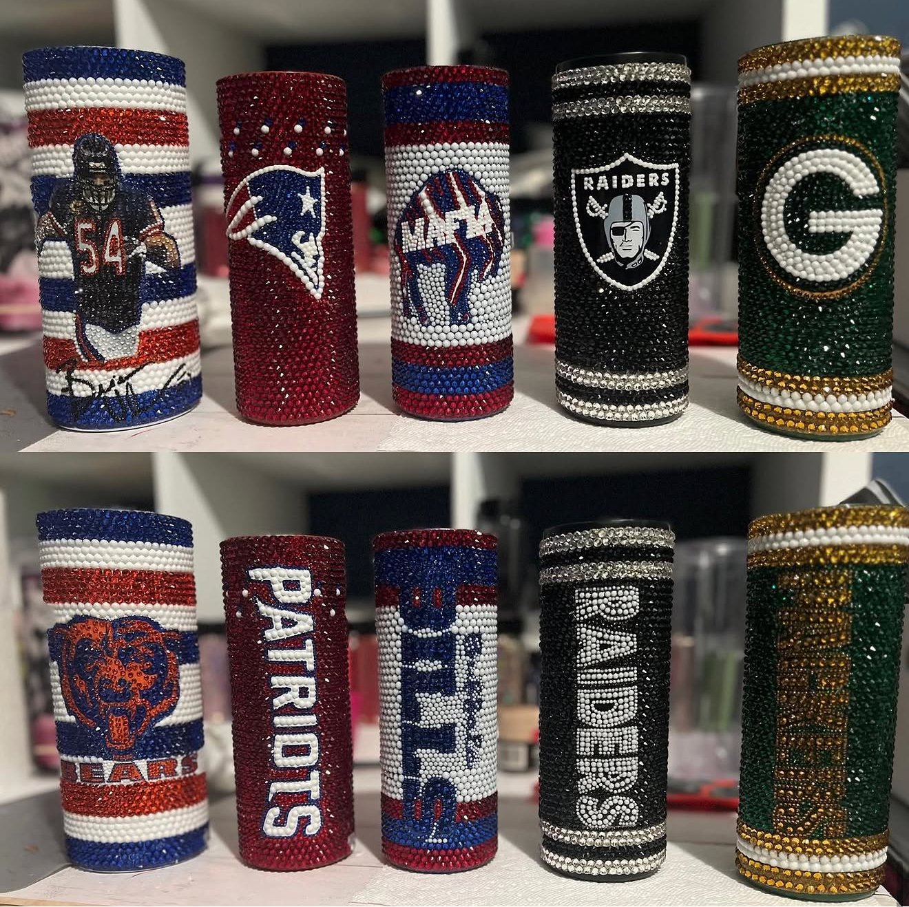 Customized Blinged Tumbler