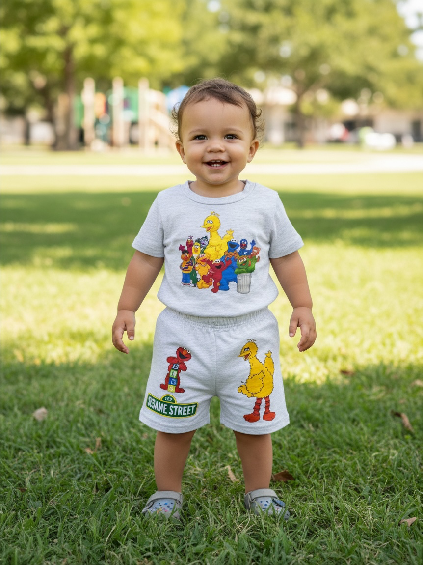 Sesame Street Friends Toddler Outfit