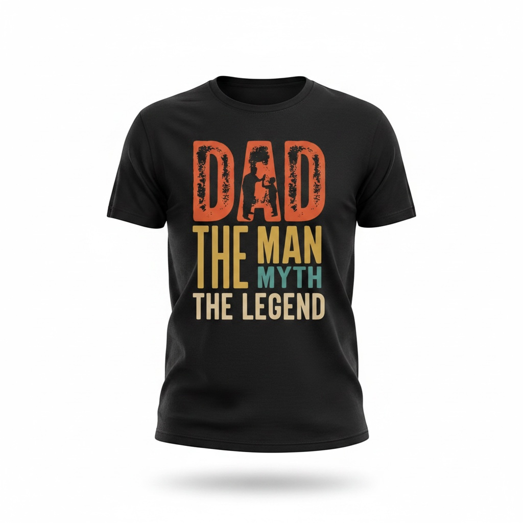 Dad: The Man, The Myth, The Legend T-Shirt