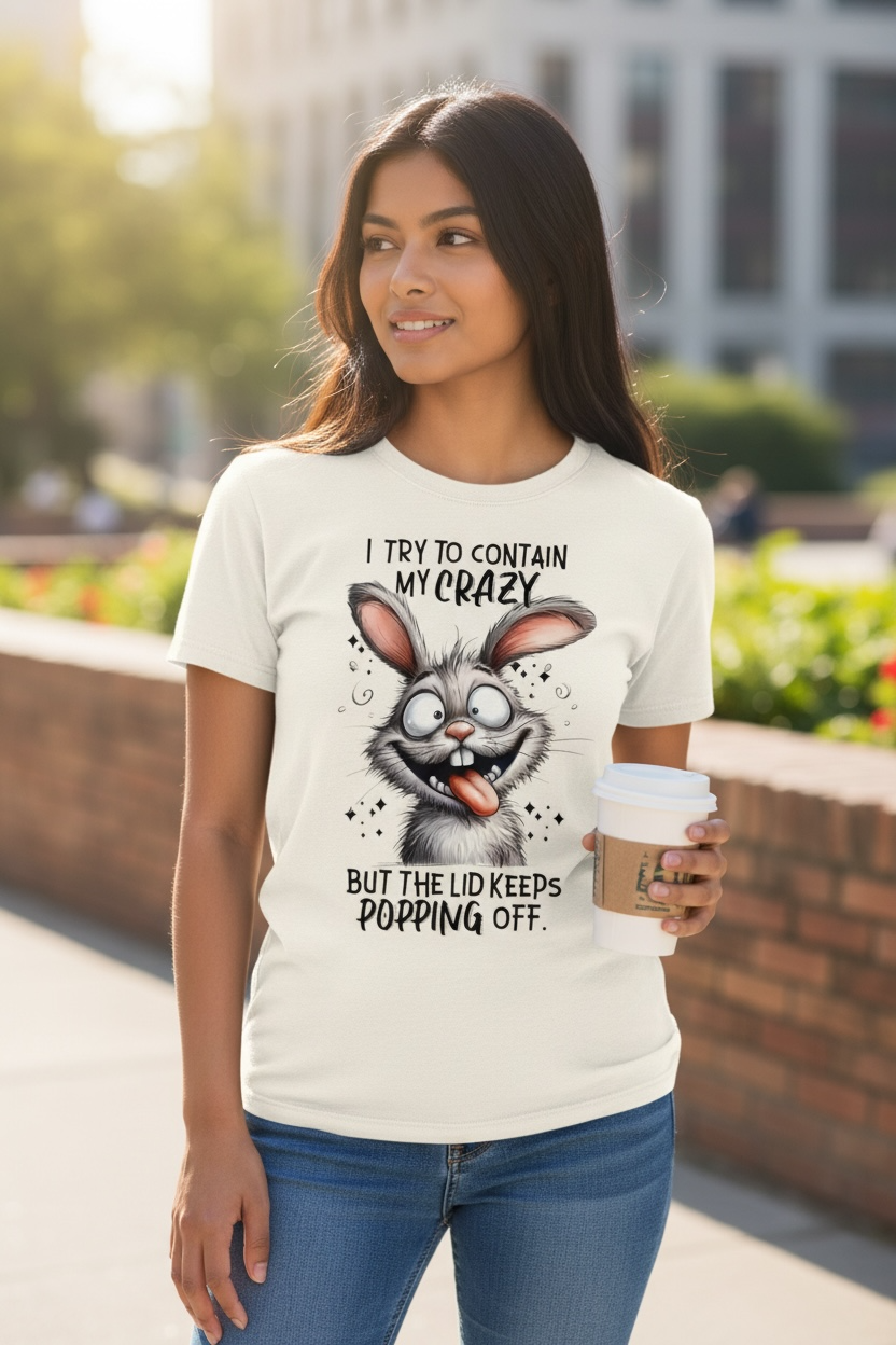 'Contain My Crazy' Graphic Tee