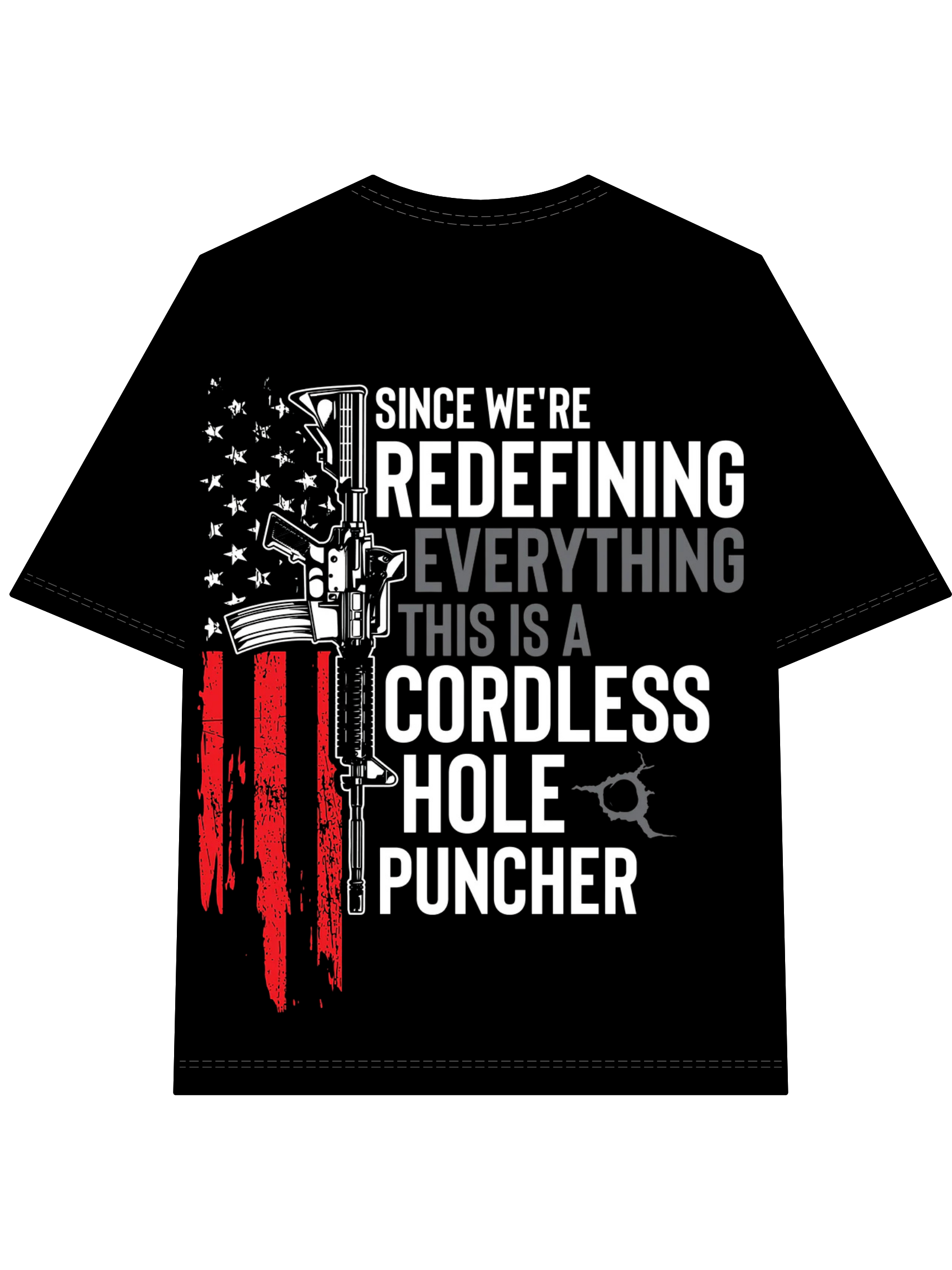 Cordless Hole Puncher Graphic Tee