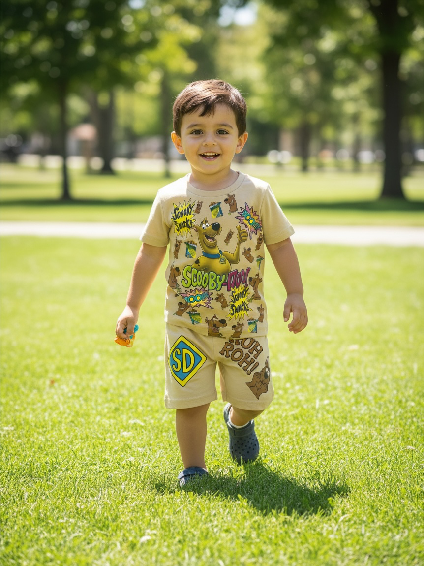 Scooby-Doo Kids' T-shirt and Shorts Set