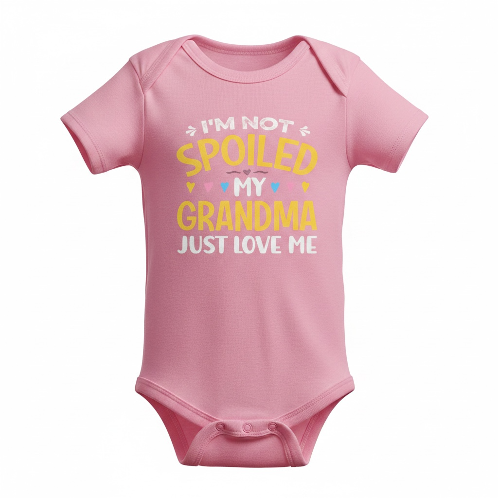 Grandma's Little Charmer Baby Onesie