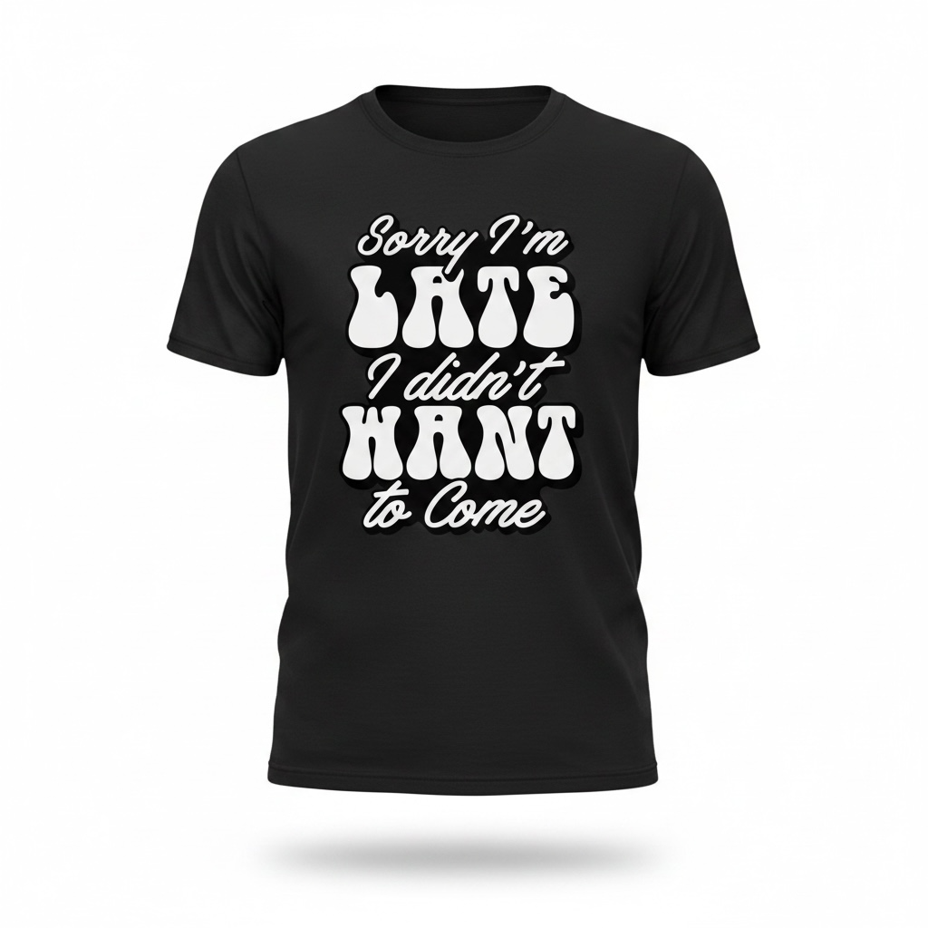 Sorry I'm Late T-Shirt