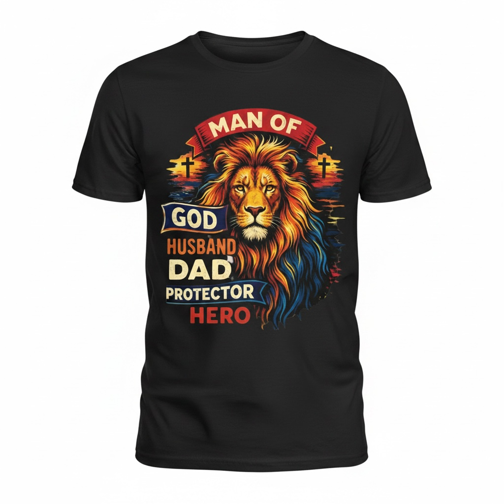 Man of God Hero Graphic Tee