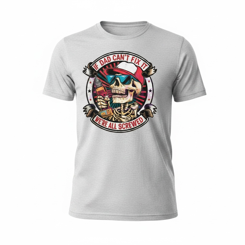 'If Dad Can't Fix It' Graphic T-Shirt