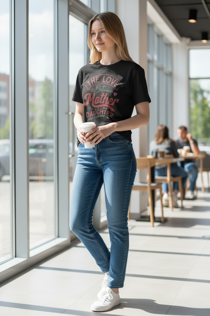 Mother and Daughter Graphic Tee
