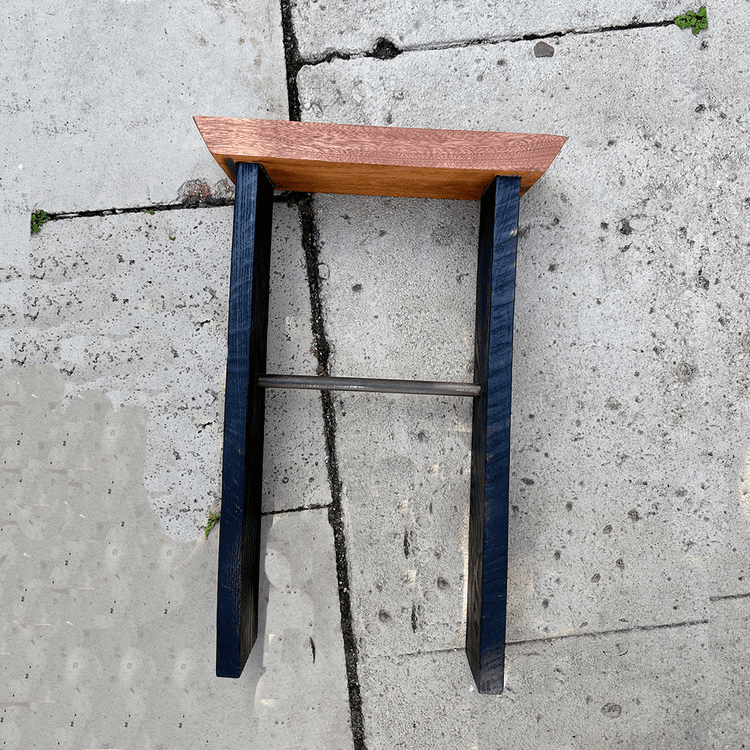 Small wooden side table