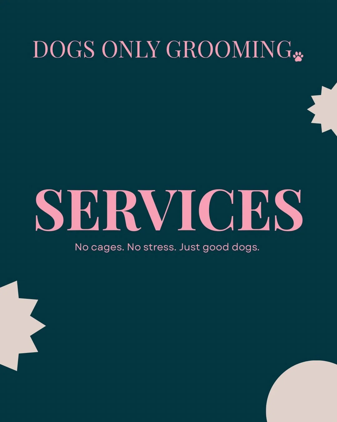 One of the questions we get asked most often at the dog park:

&ldquo;Do you groom big dogs?&rdquo;

The answer is YES.

From tiny puppies experiencing their very first groom to senior dogs needing a little extra patience and care, we tailor every ap