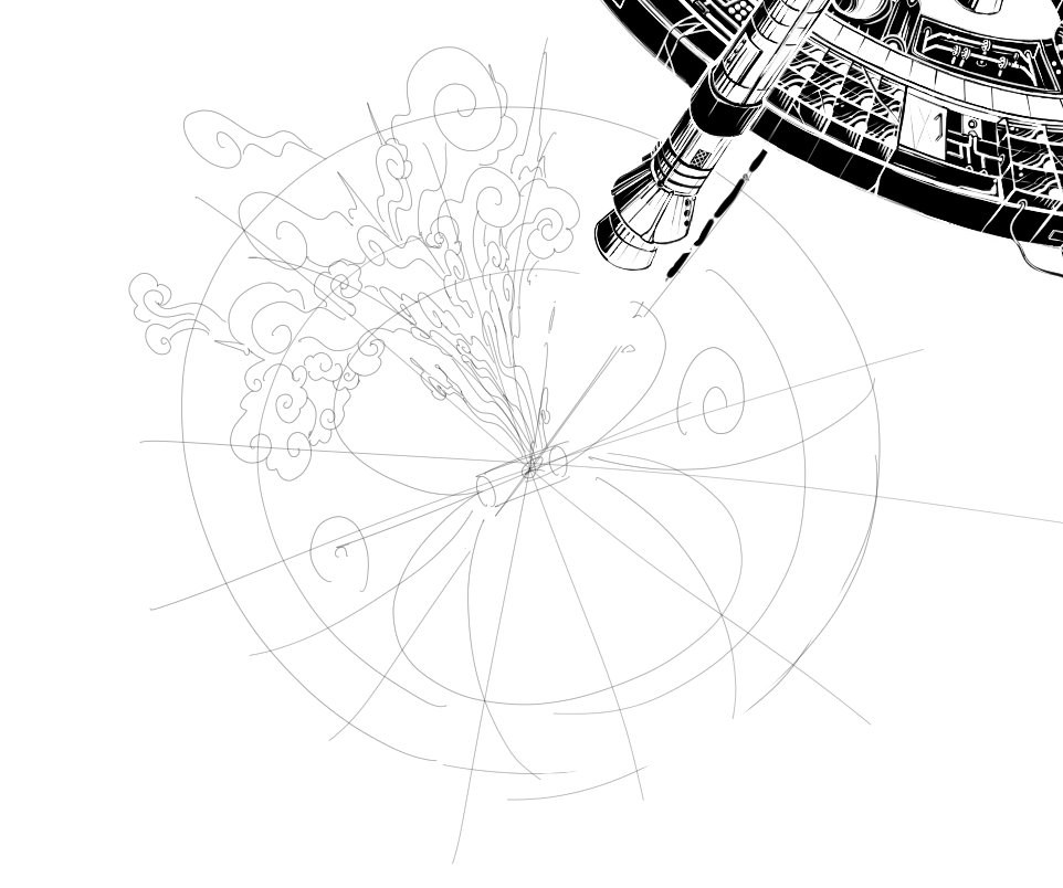 in progress shot of an explosion