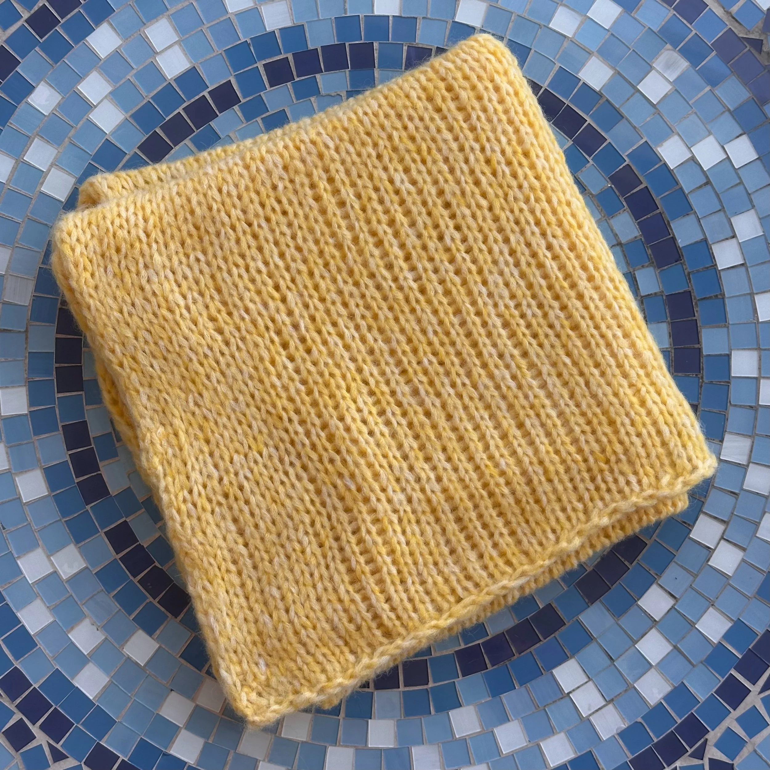 butter yellow poncho