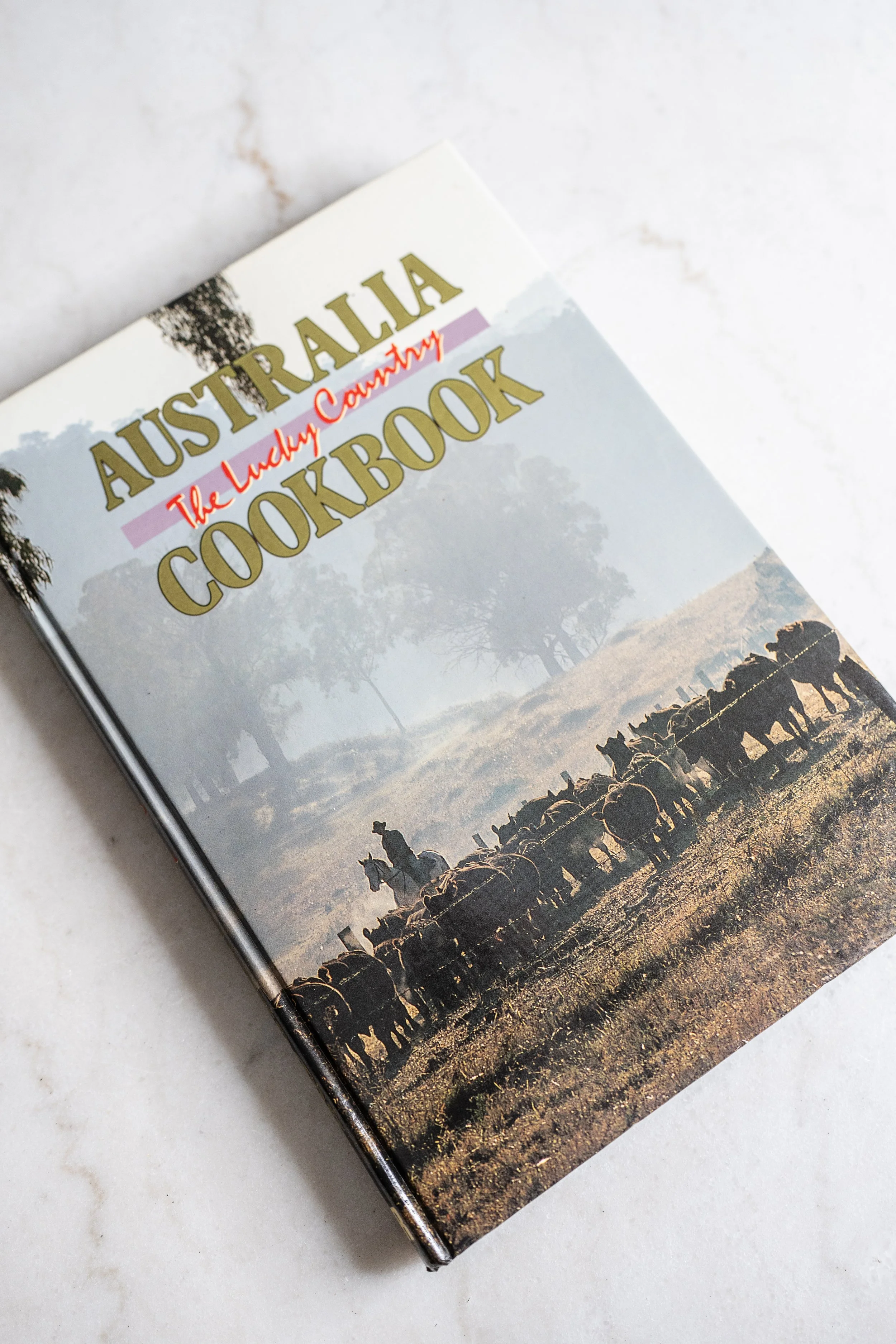 Australia: The Lucky Country Cookbook Hardcover Culinary History