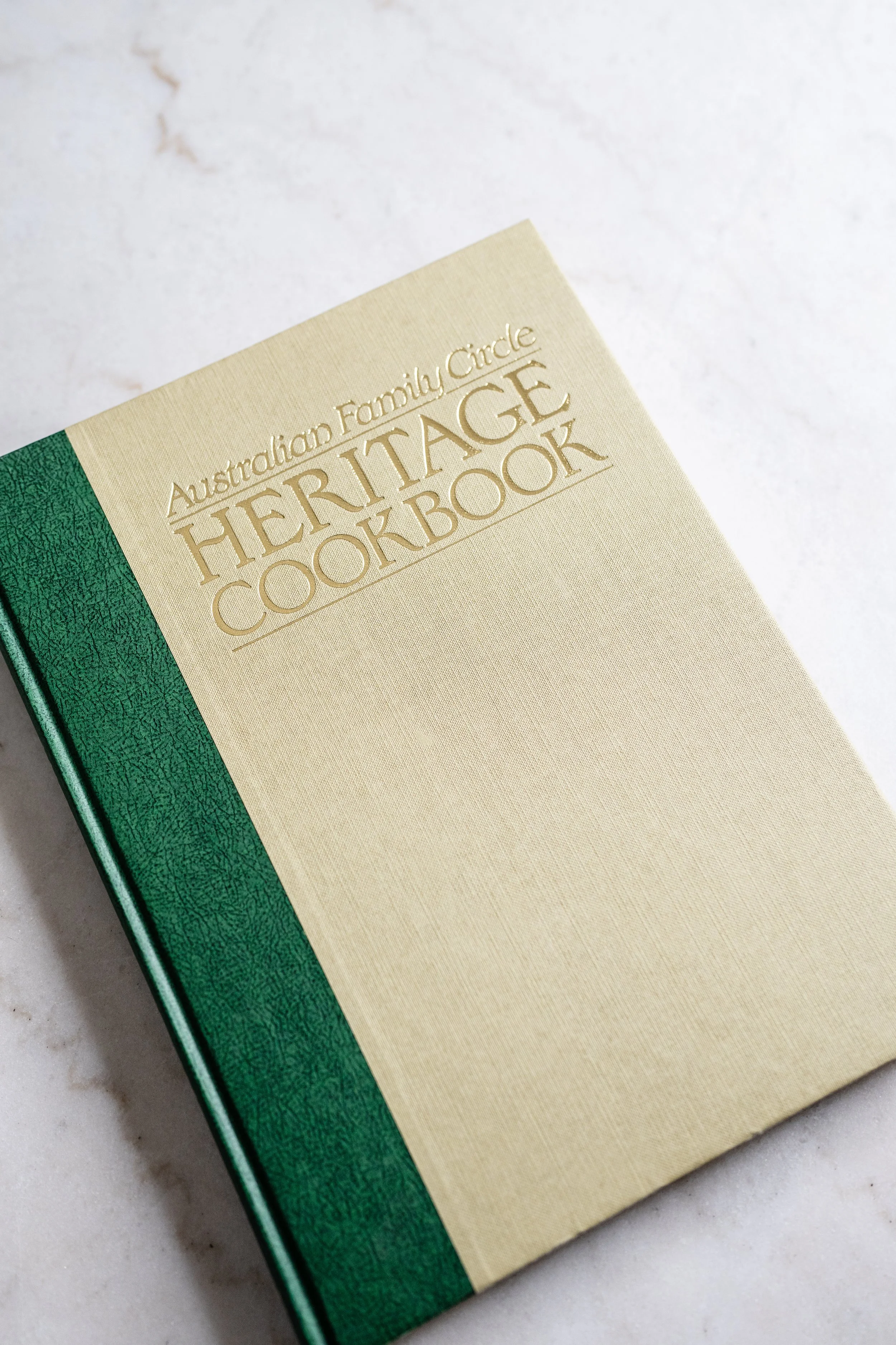 Australian Family Circle Heritage Cookbook Vintage Hardcover
