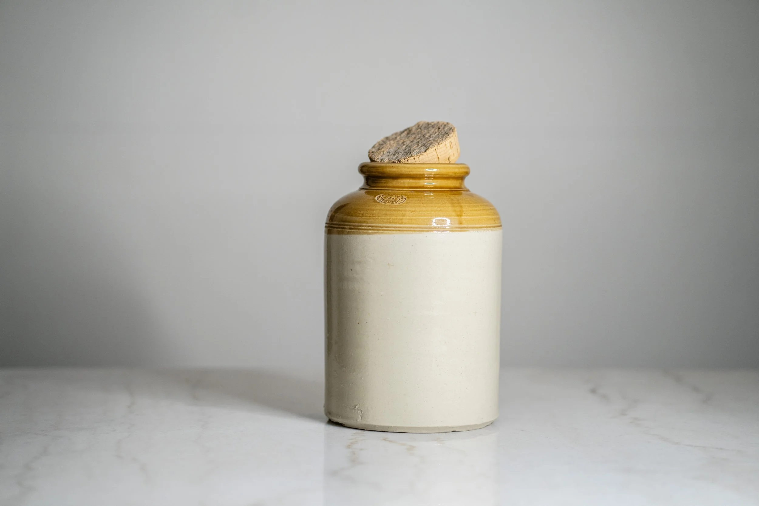 Antique R. Fowler 1918 Sydney Demijohn Stoneware Jar