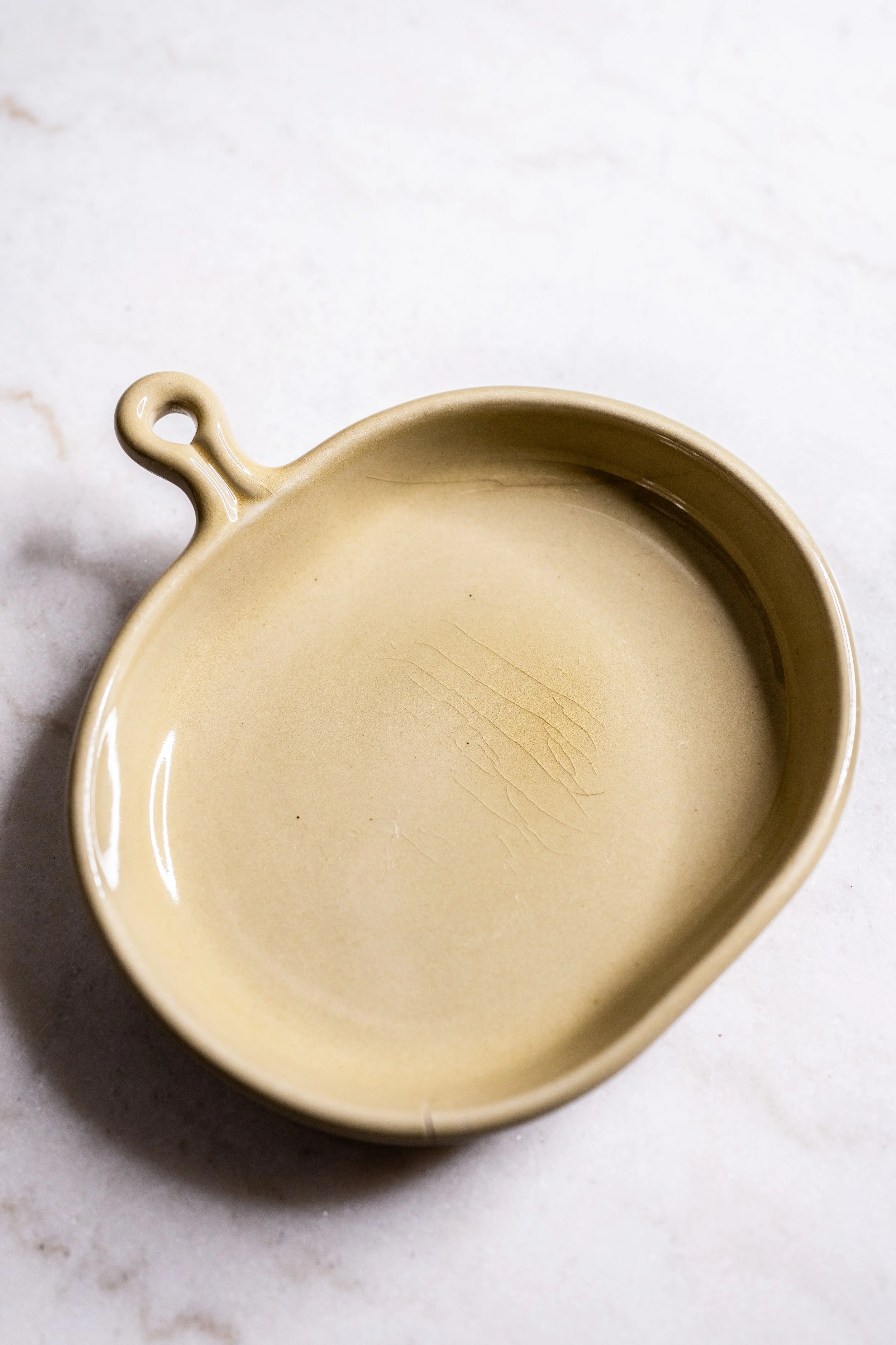 Vintage Bennington Potters #1897 David Gil Bistro Skillet Baker Stoneware