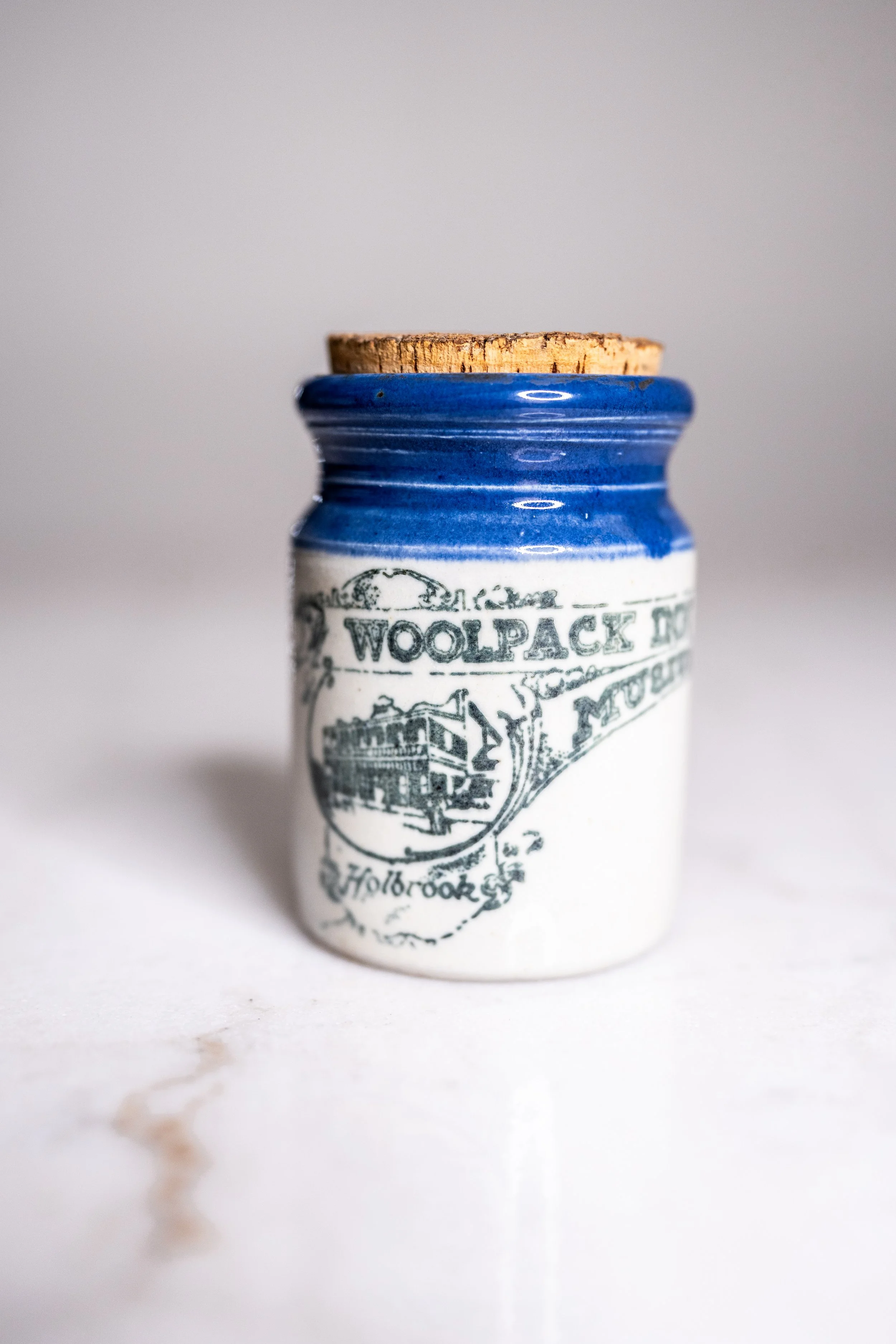 Vintage Brookfield Pottery Everton "Woolpack Inn" Miniature Jar