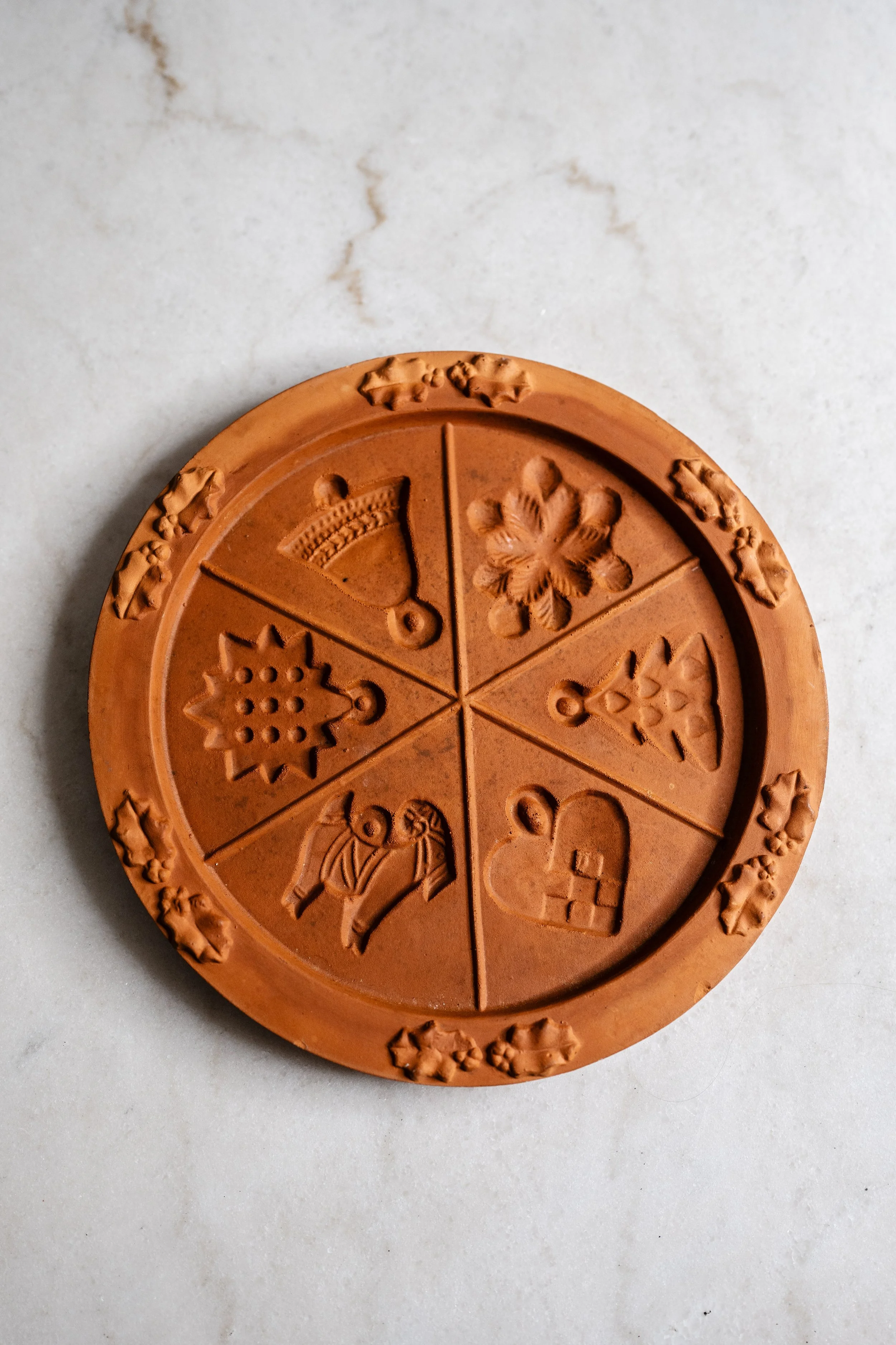 Heritage Pottery Australia Terracotta Shortbread Baking Mould
