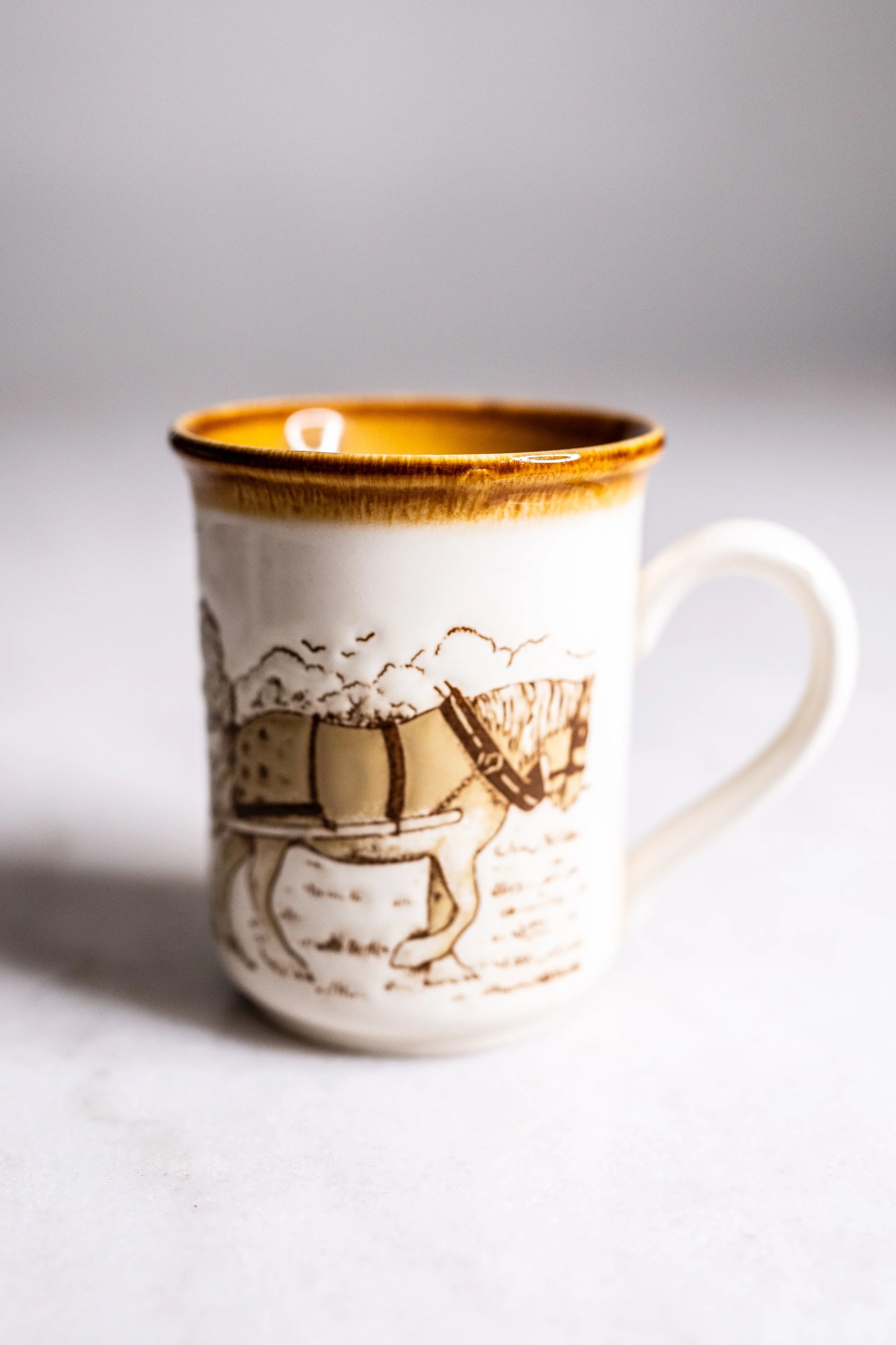 Vintage Biltons Coloroll Ironstone Mug – Shire Horse Design