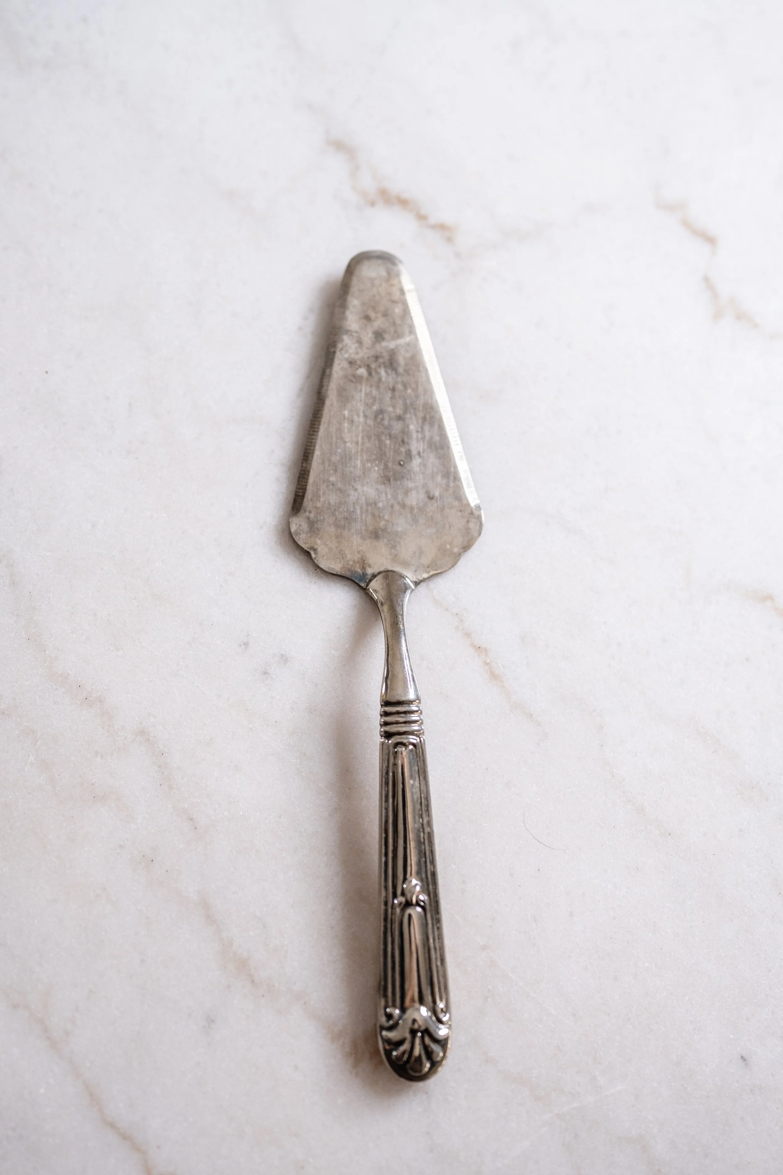 Vintage Silver-Plated Cake and Pie Server