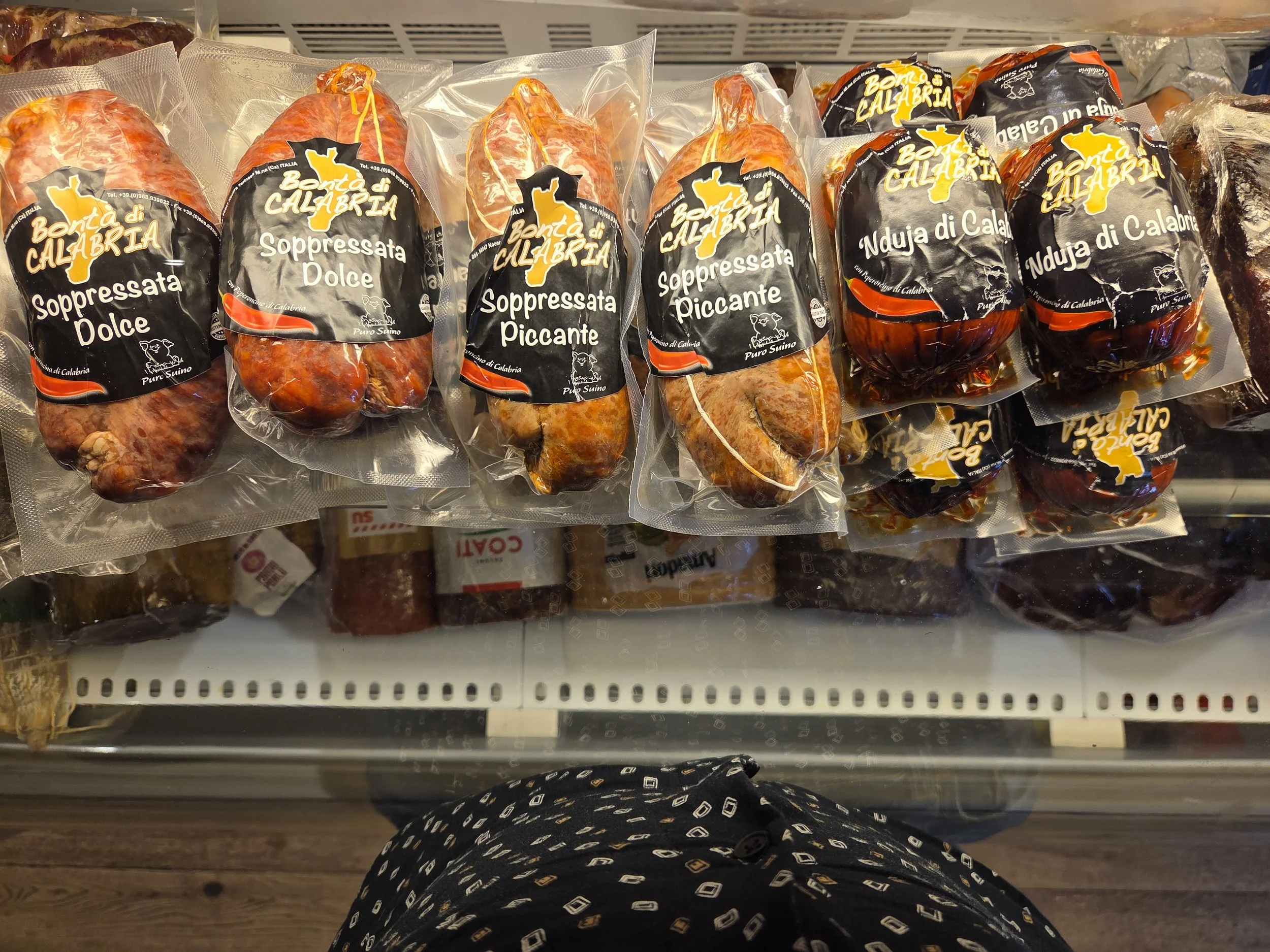 Nduja, Soppressata e bomba calabrese