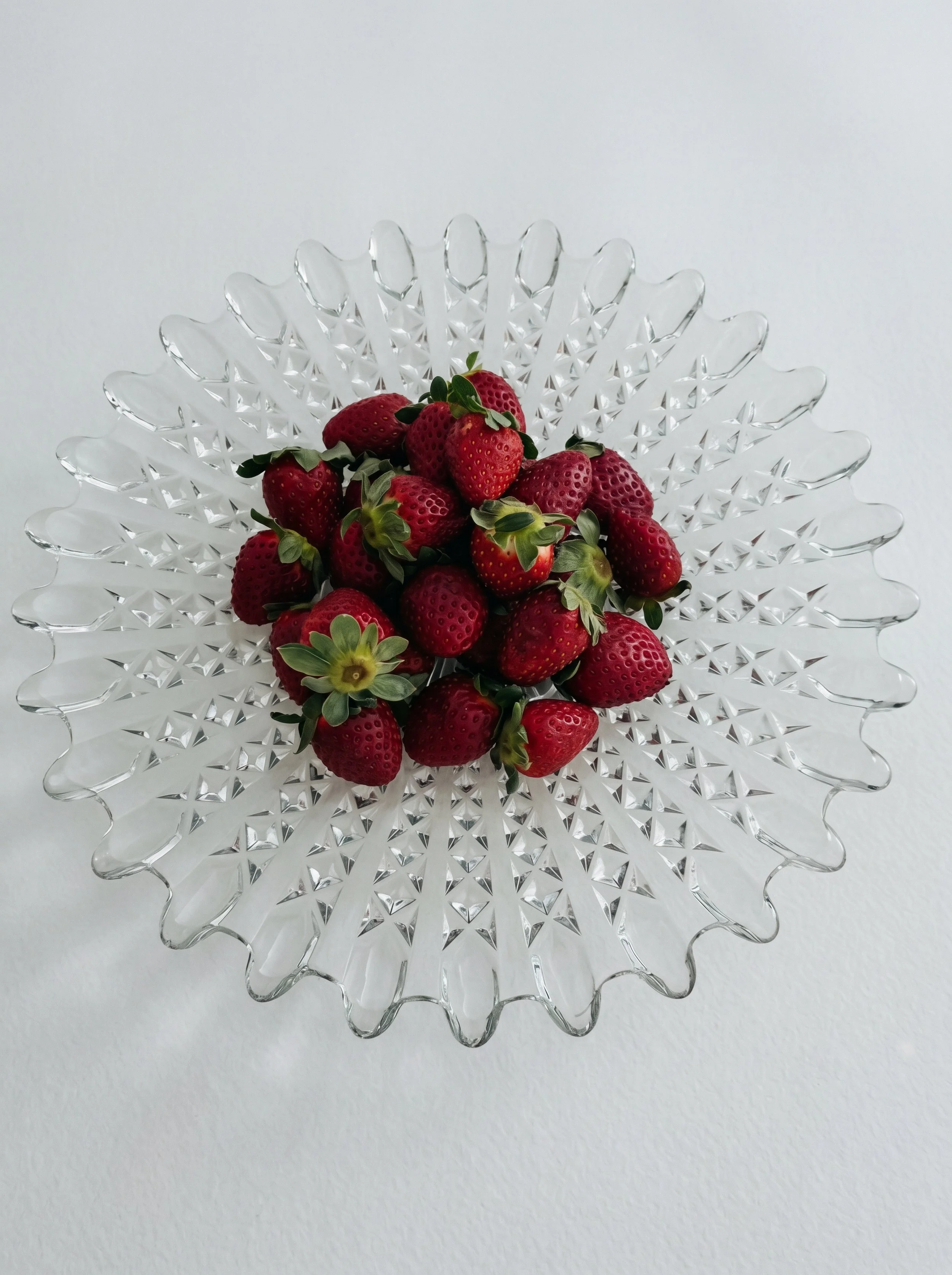 Vintage Hocking 'Miss America' Glass Platter