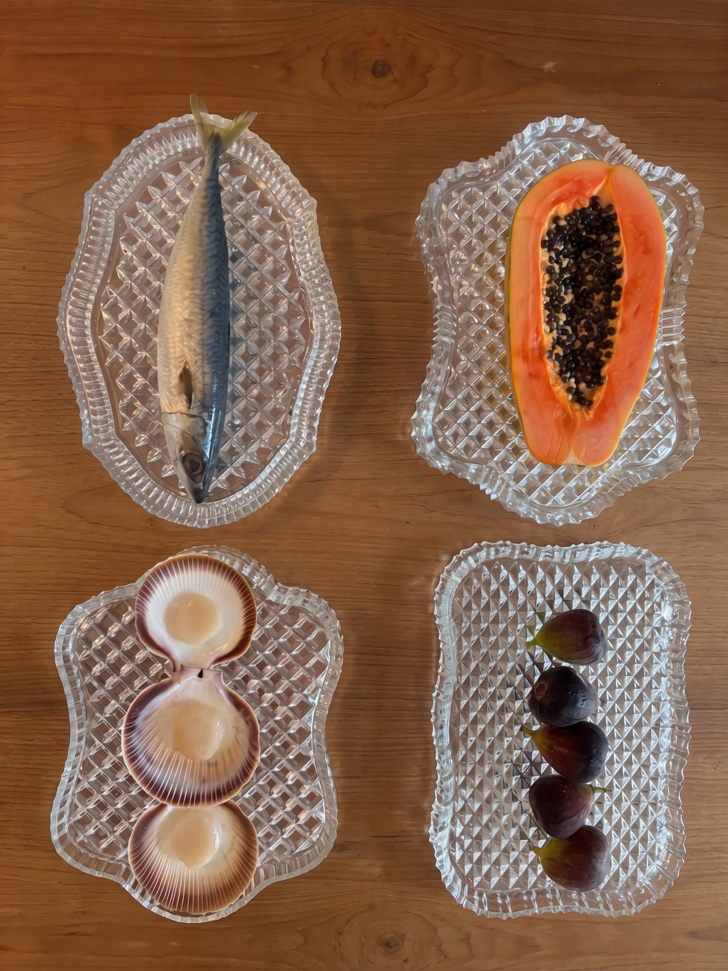 Crystal trays x 4 on table.jpeg
