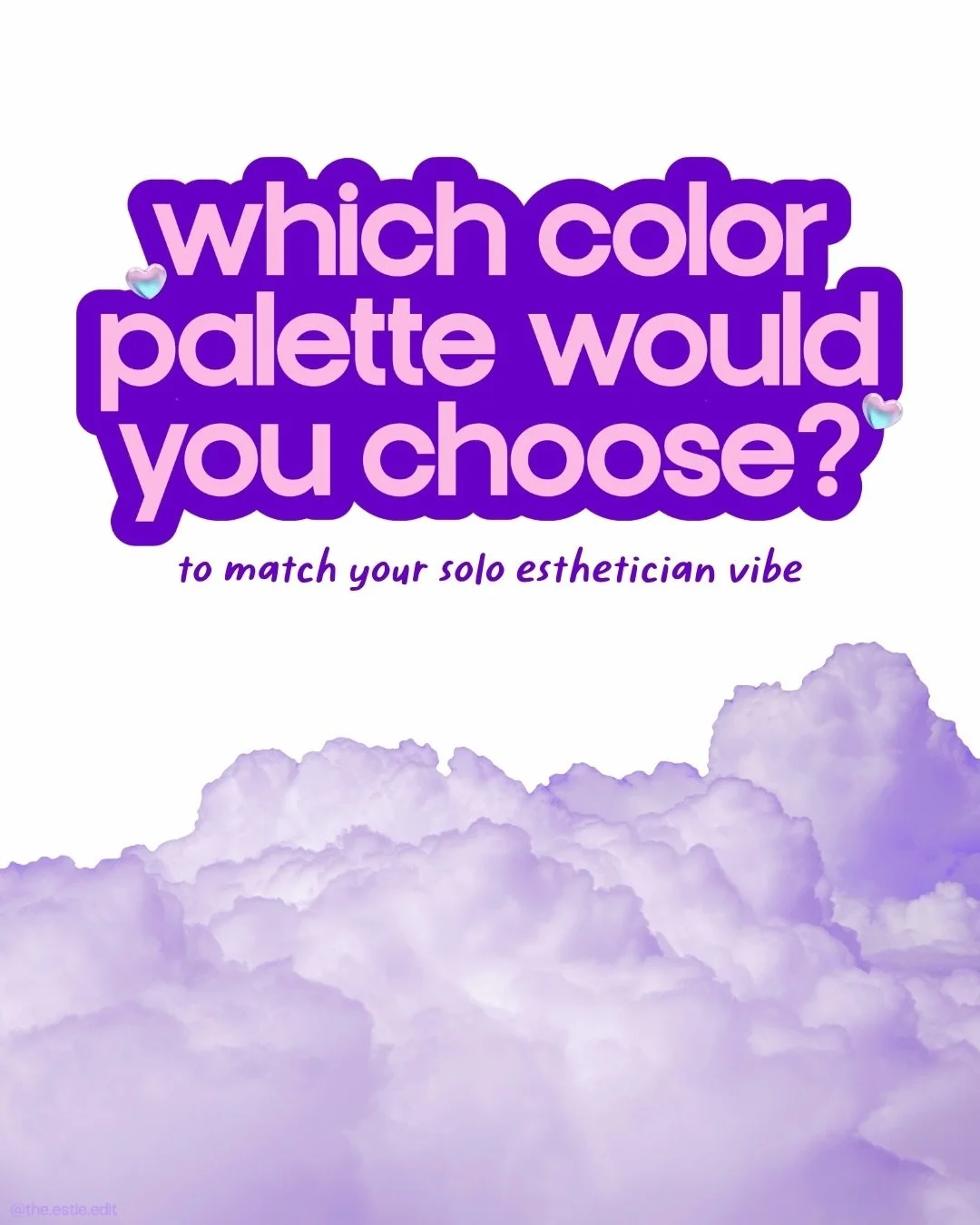 the days of esthetician brand colors being beige and boring are OVERRRR 🤭

which color palette would you choose to match your solo esthetician vibe? 👀🦋

#estheticianbranding #brandingforestheticians #estheticianstrategy #estheticianmarketing