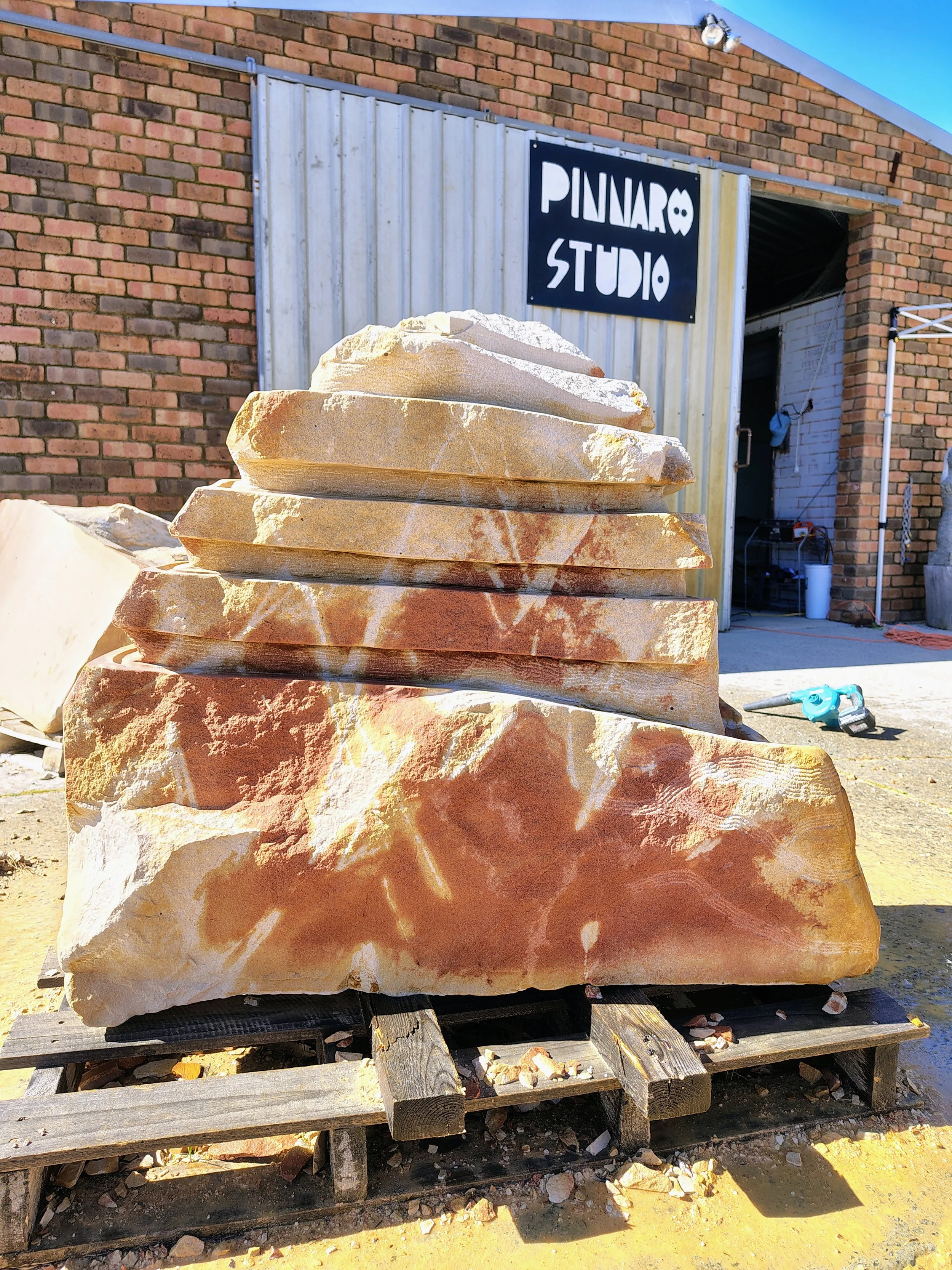 Interactive public art stone sculpture playground playspace Western Australia Perth