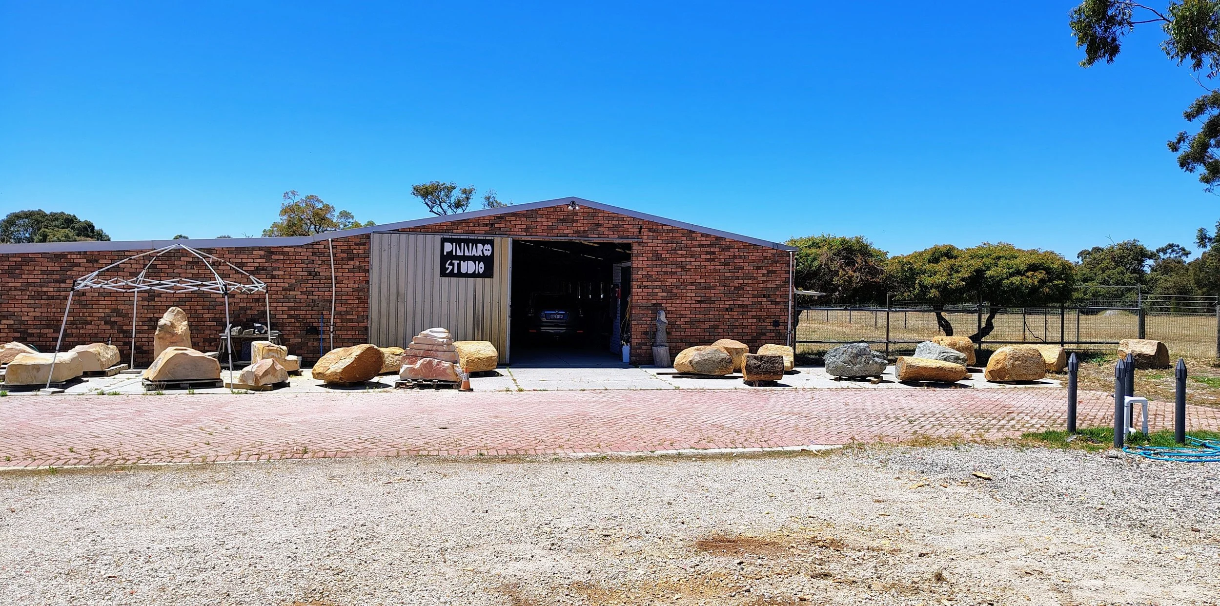 Interactive public art stone sculpture playground playspace Western Australia Perth Pinnaroo Studio