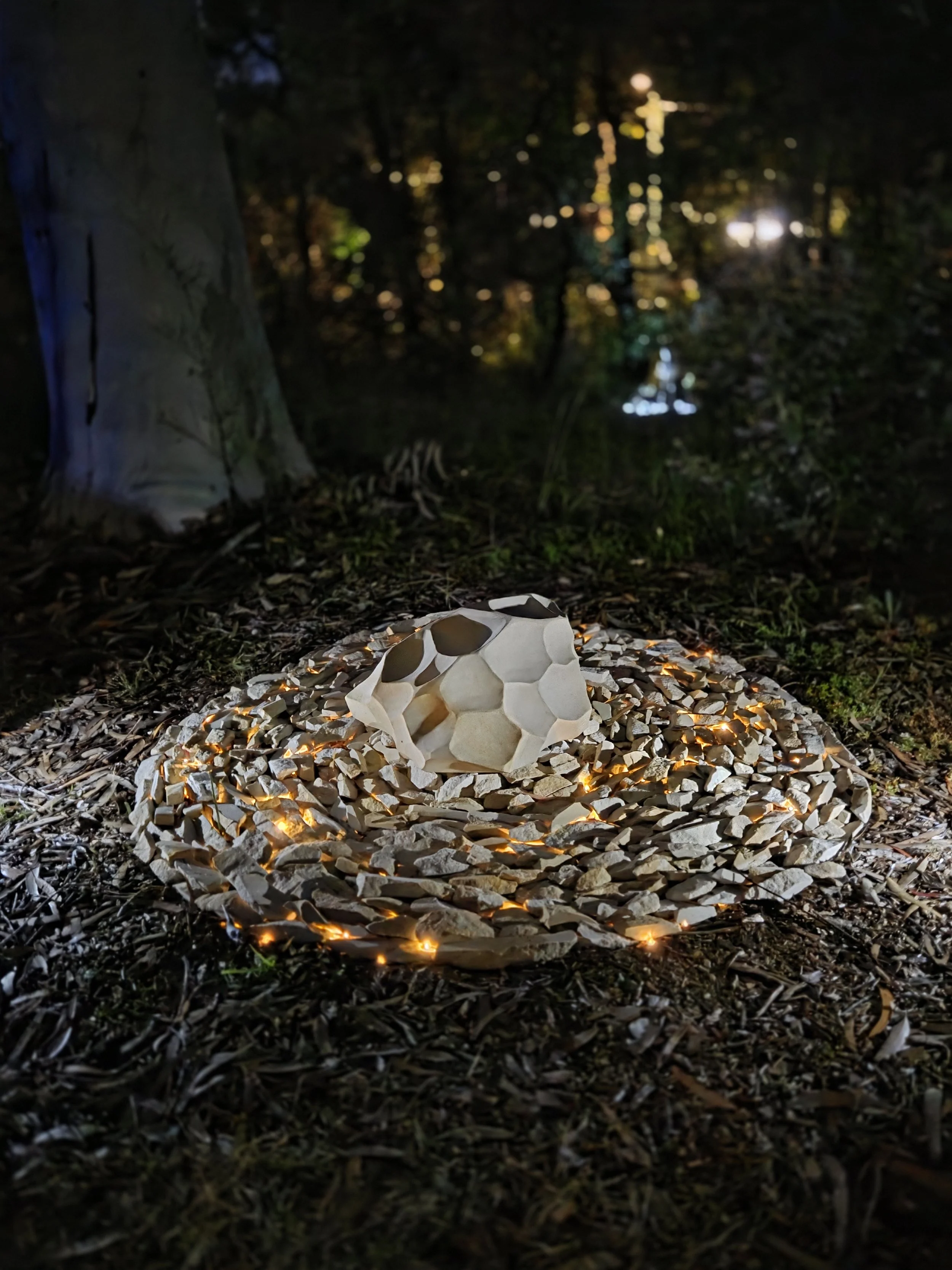 Interactive public art stone sculpture playground playspace Western Australia Perth