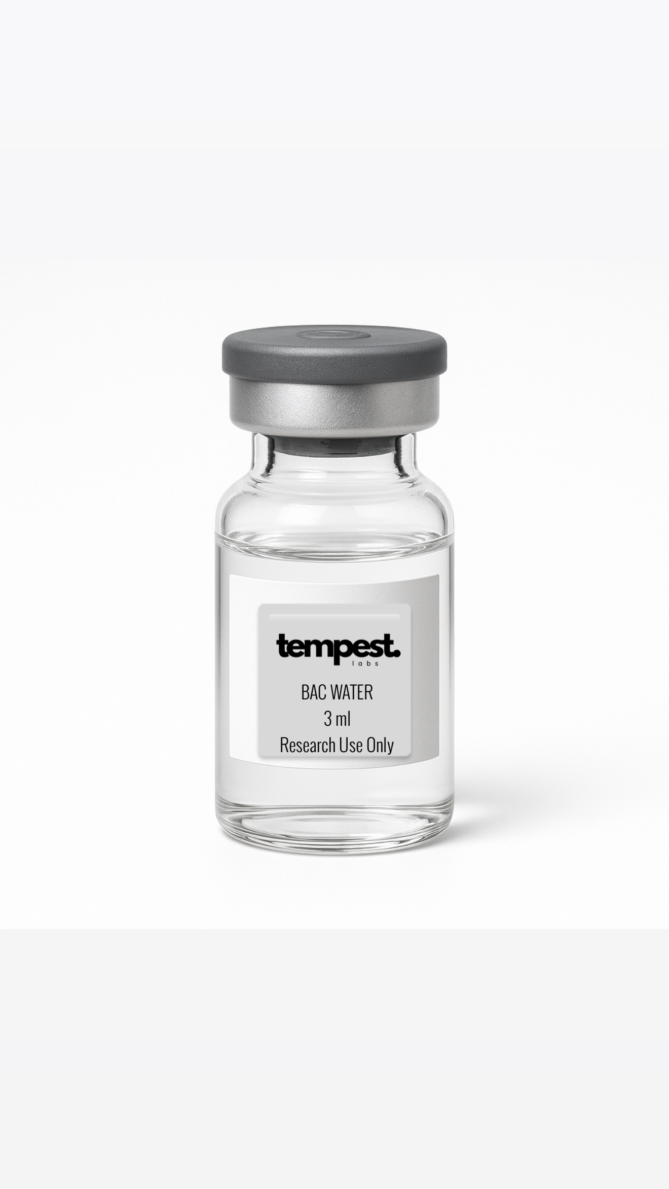 BAC Water - 10 VIALS (No Standalone Orders)