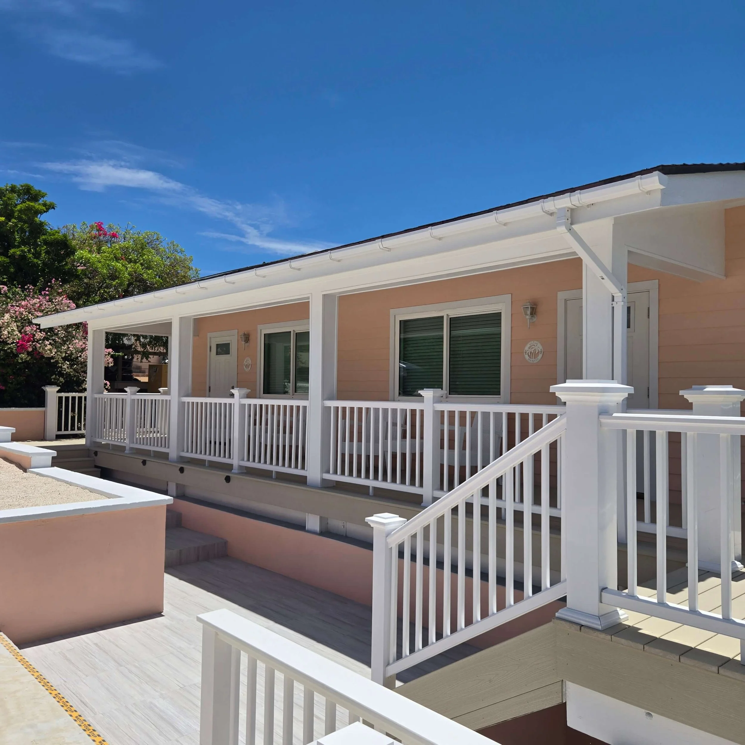 Sea Biscuit covered porch at Seaside Vacation Rentals