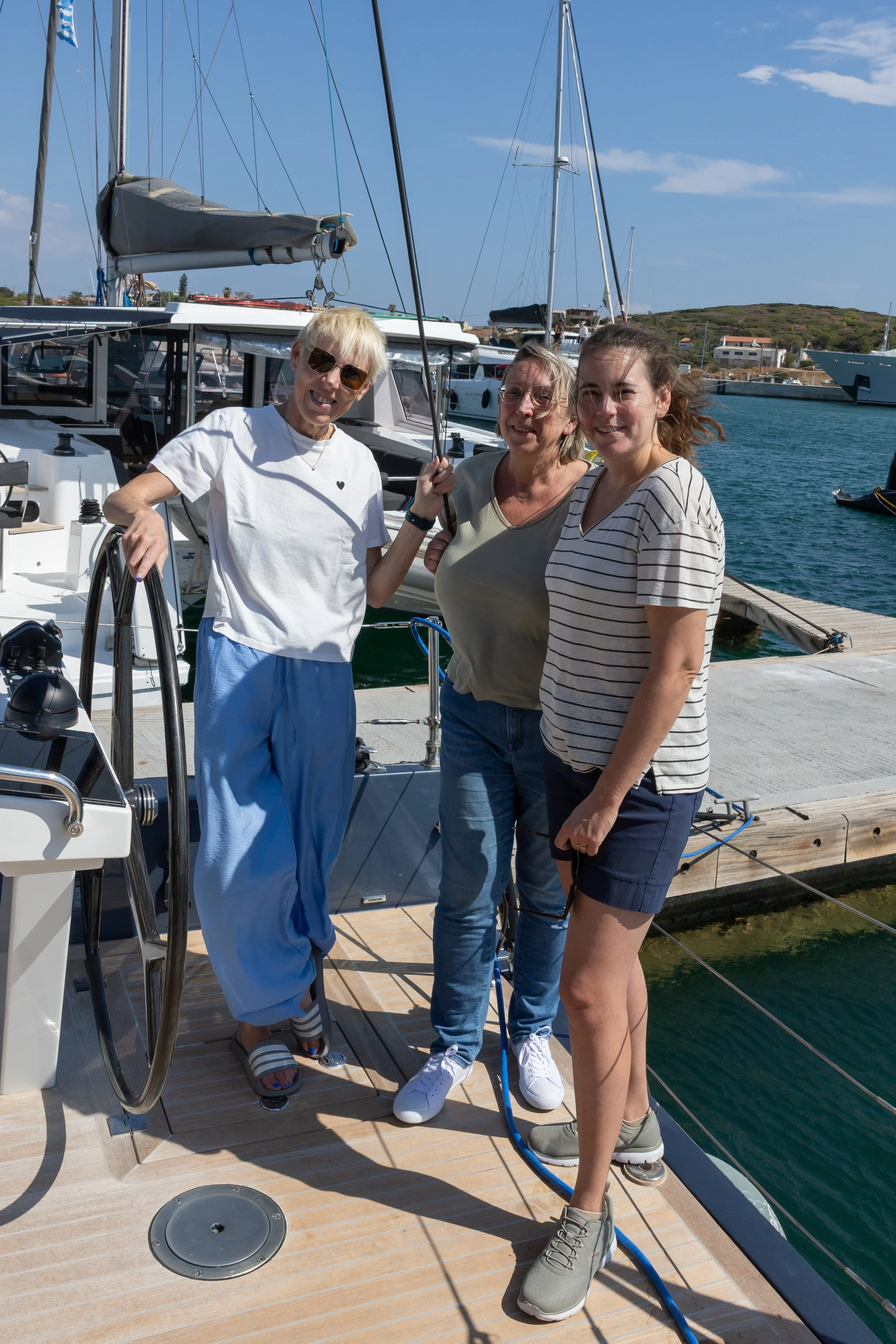 Lady Sail in de Saronische Golf