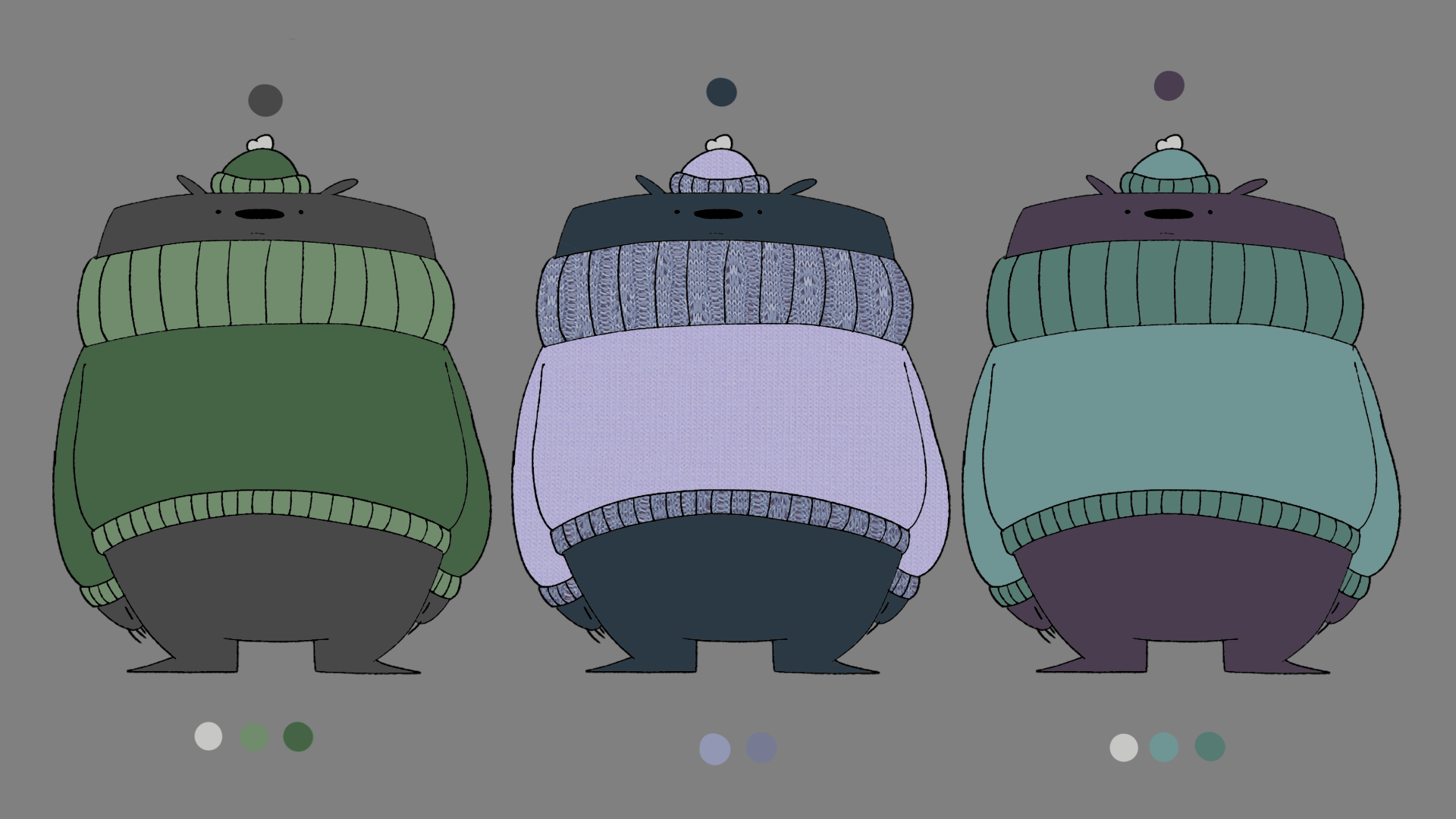 Bear first color pass