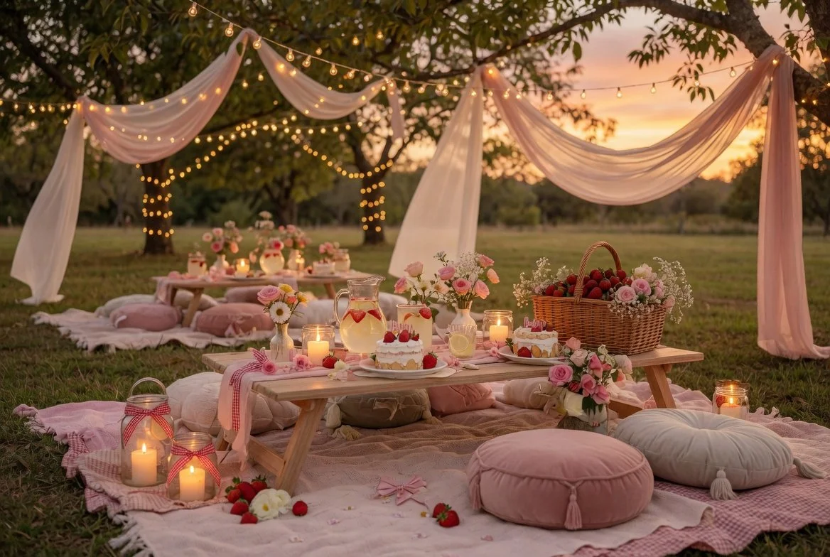  Soft Strawberry Baby Shower
