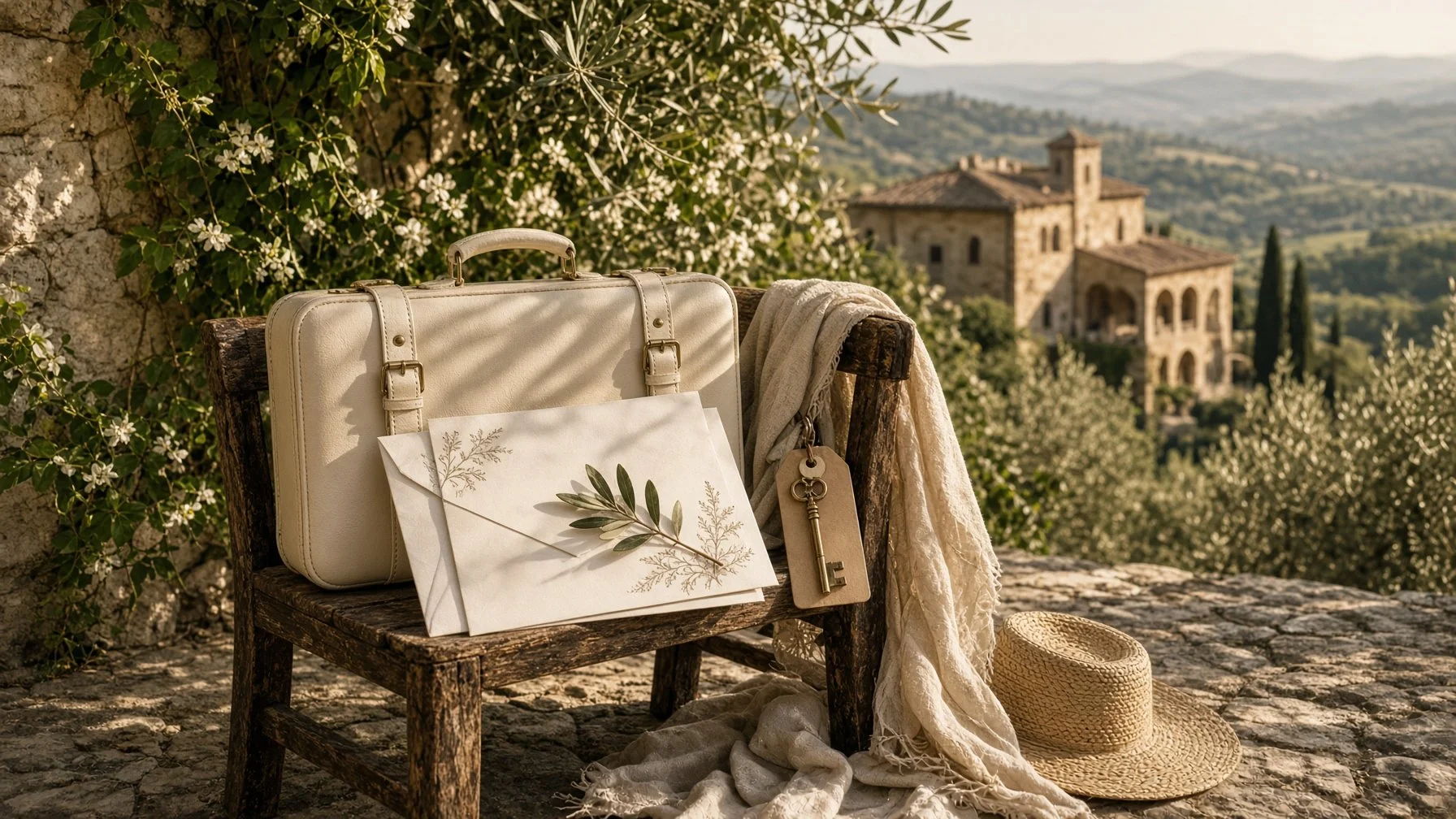 Romantic destination wedding travel editorial in ItalyRomantic destination wedding travel editorial in Italy