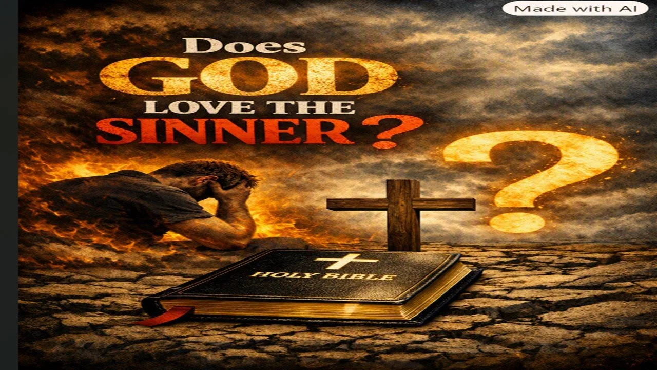 Does God love the sinner?