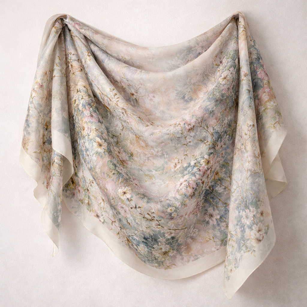 Moksha's Scarf (Artistic Elegance Silk Scarf)