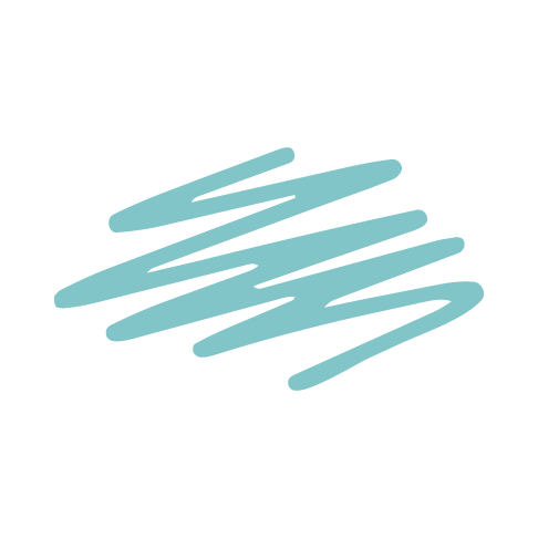 Blue scribbles on a black background