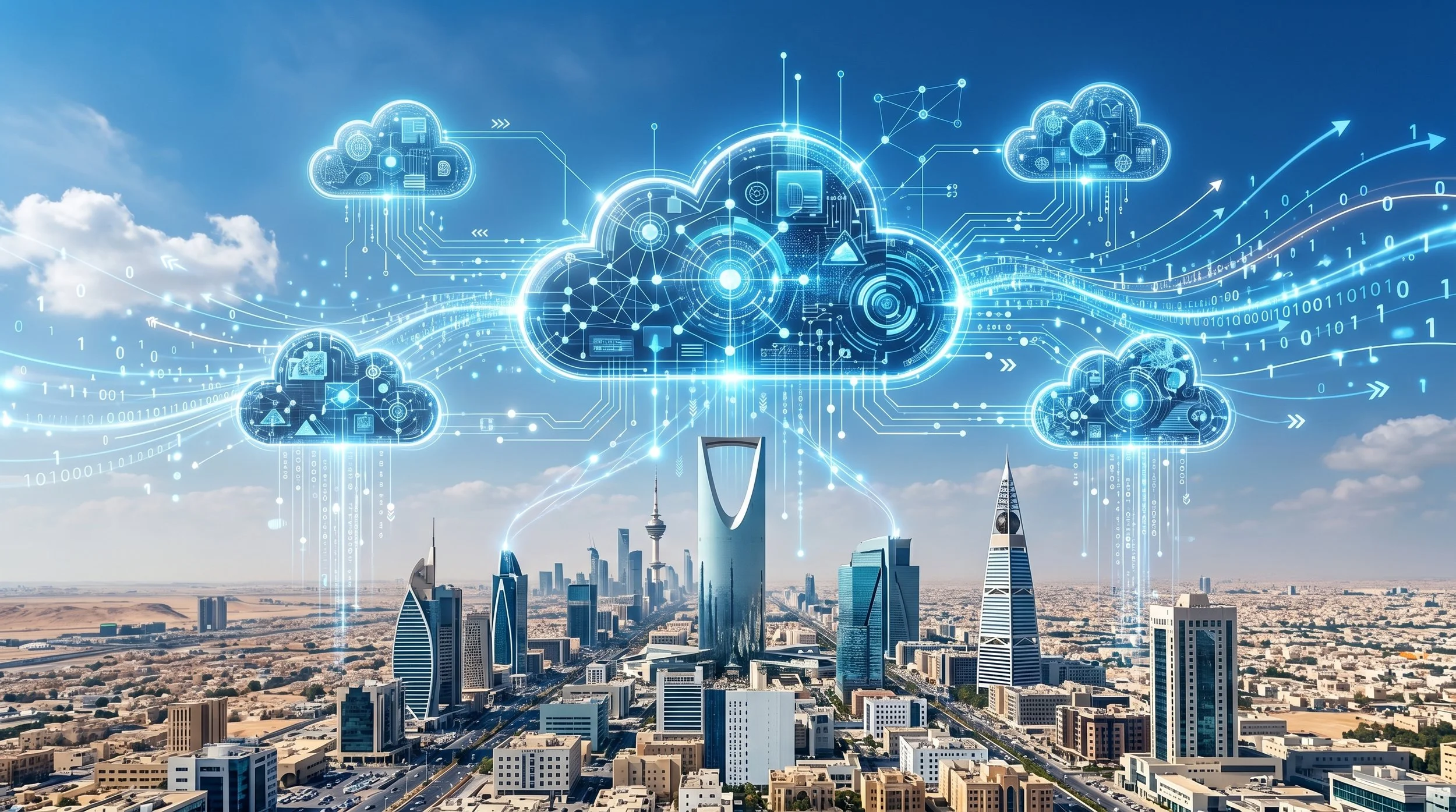 الحوسبة السحابية في المملكة العربية السعودية — لماذا لا يمكن لشركتك الانتظار أكثر؟ Cloud Computing in Saudi Arabia — Why Your Business Cannot Wait Any Longer