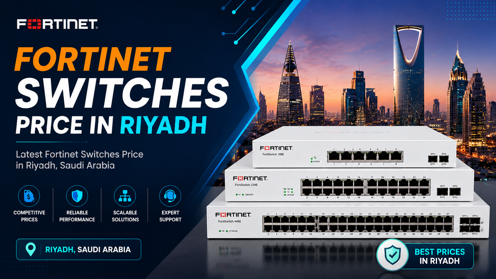 Fortinet Switches Price in Riyadh