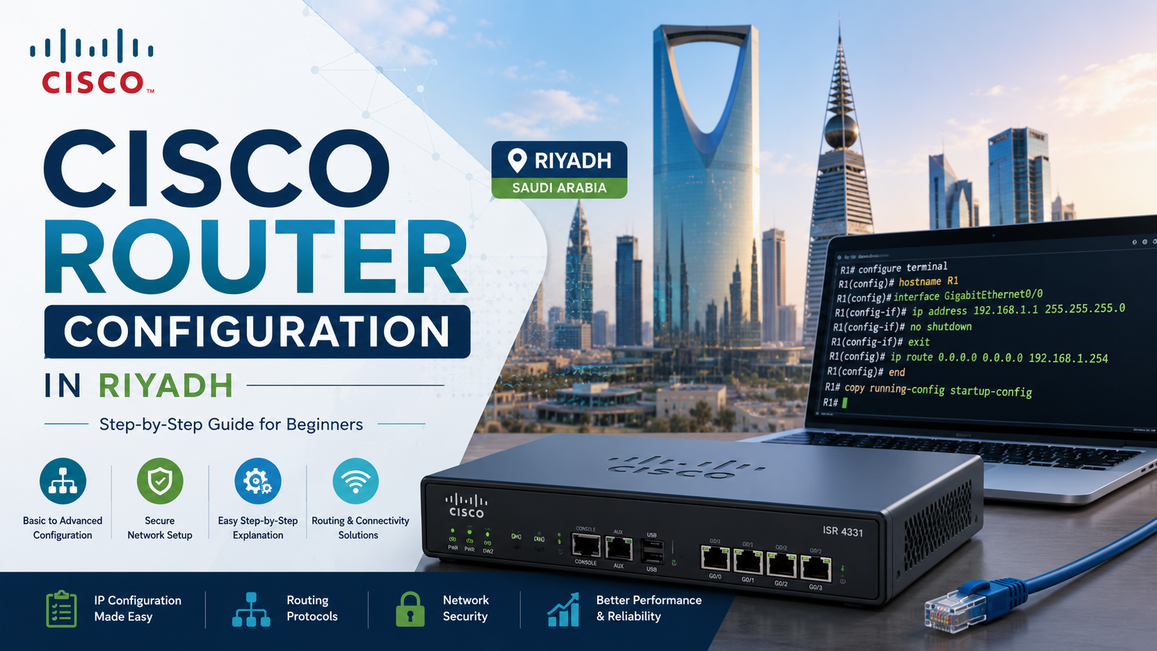 Cisco Router Configuration in Riyadh