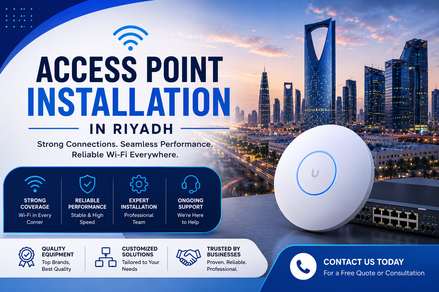 Access Point Installation in Riyadh